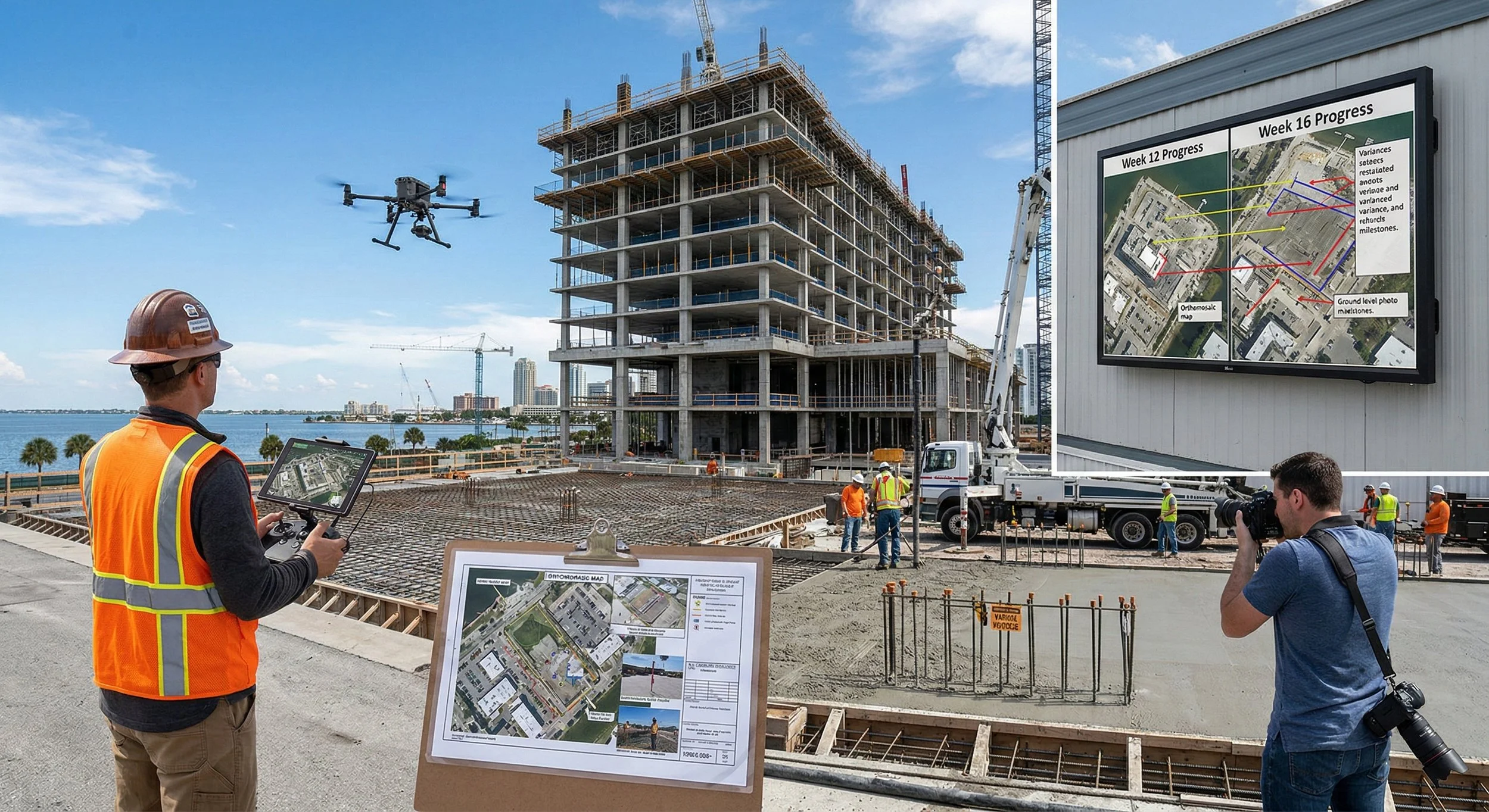 Construction Drone Photography in Tampa Bay: What GCs Need to Know