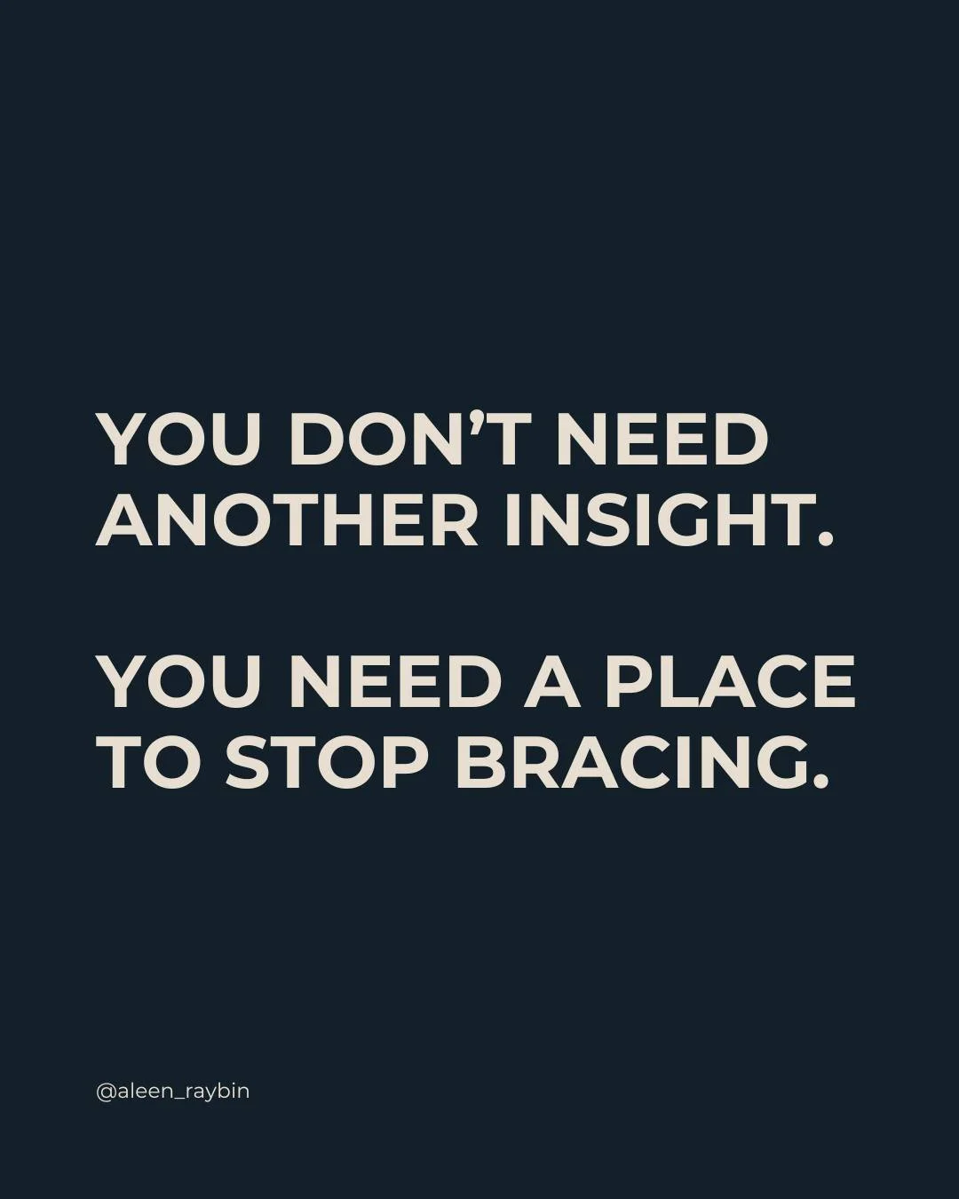 Most women don&rsquo;t need another realization. They already know what&rsquo;s wrong.

What they don&rsquo;t have is a place where they can stop holding everything together alone.

THE KEY isn&rsquo;t about becoming better. It&rsquo;s about no longe