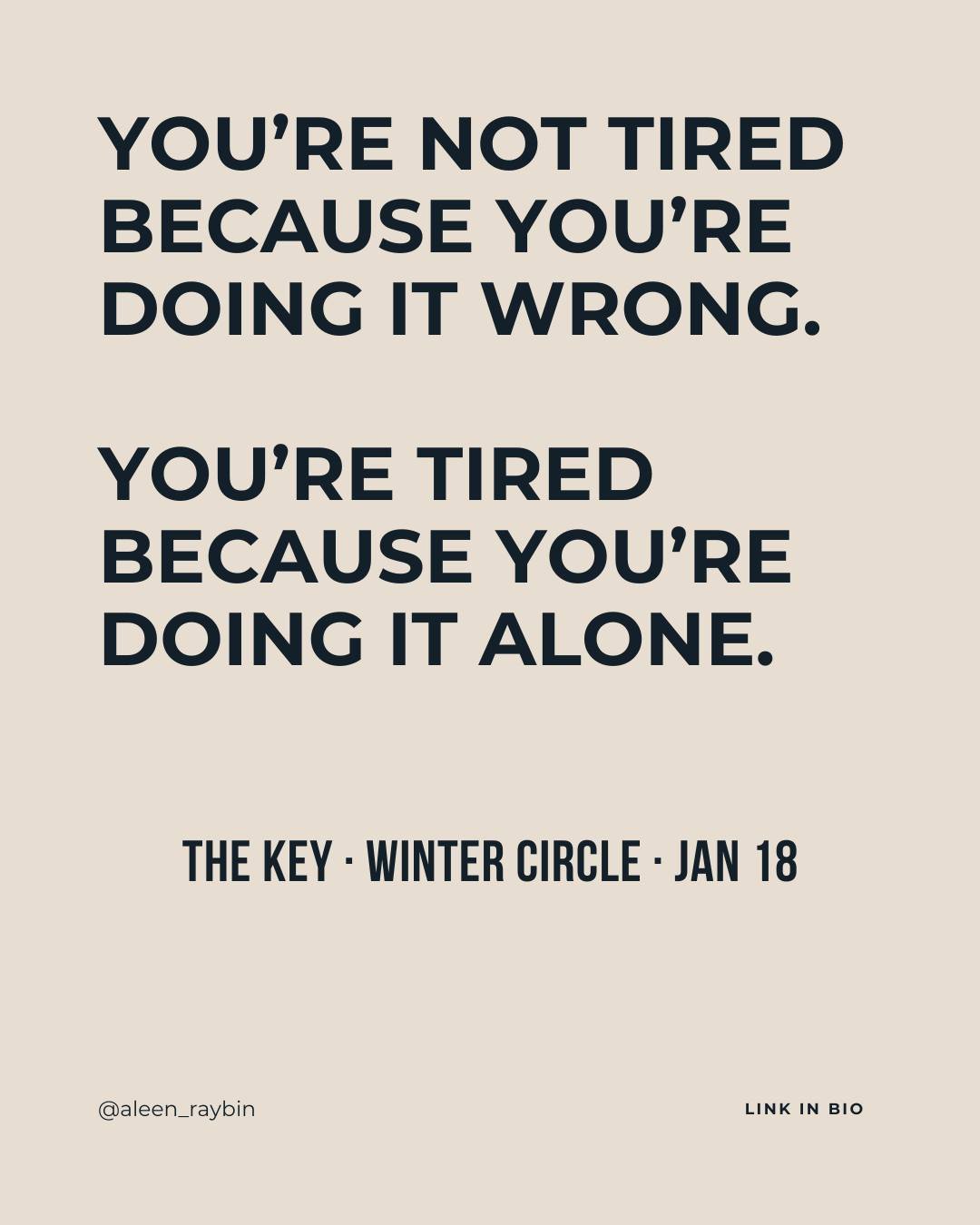 Most women don&rsquo;t need another insight.
They need a place where they can stop bracing.

THE KEY is a seasonal collective for women who are done carrying their lives inside systems that reward self-erasure.

This is not about becoming better.
It&