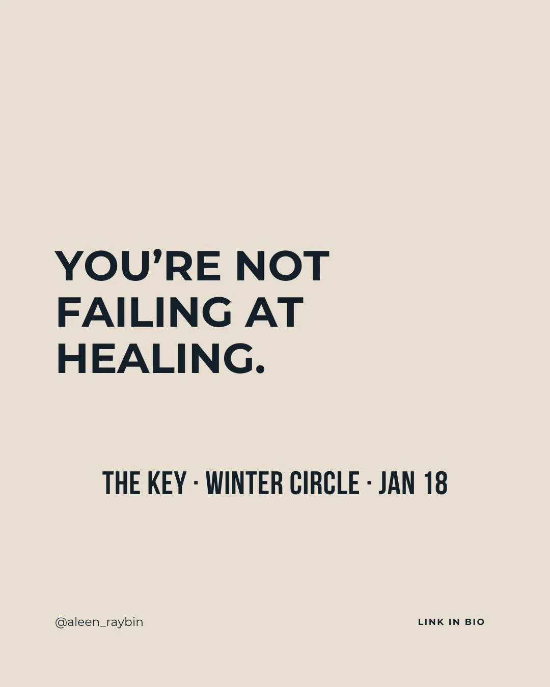 You&rsquo;ve done the work:
&bull; therapy
&bull; journaling
&bull; embodiment
&bull; nervous system practices
&bull; spiritual inquiry

And still, something feels unfinished.

Because healing doesn&rsquo;t complete in isolation.
It completes in rela