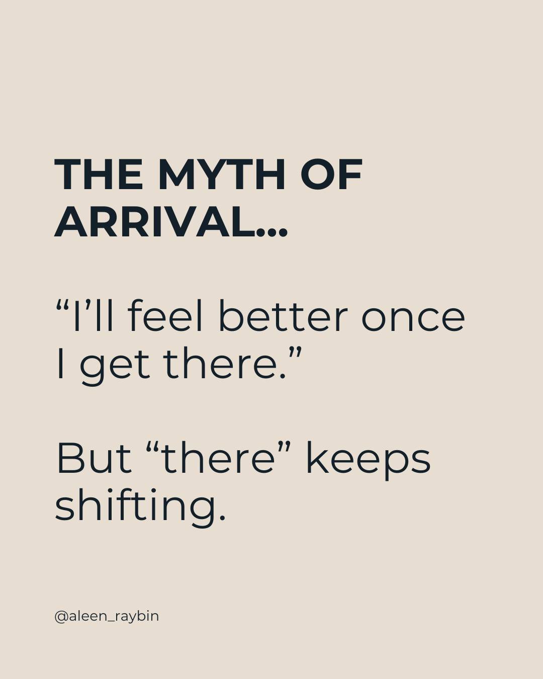 Burnout isn&rsquo;t always about how much you&rsquo;re doing.
It&rsquo;s about what you believe the doing will eventually give you.

If the belief is:
&ldquo;This will all be worth it once I get there&rdquo;

Then your system will keep going.
Even wh