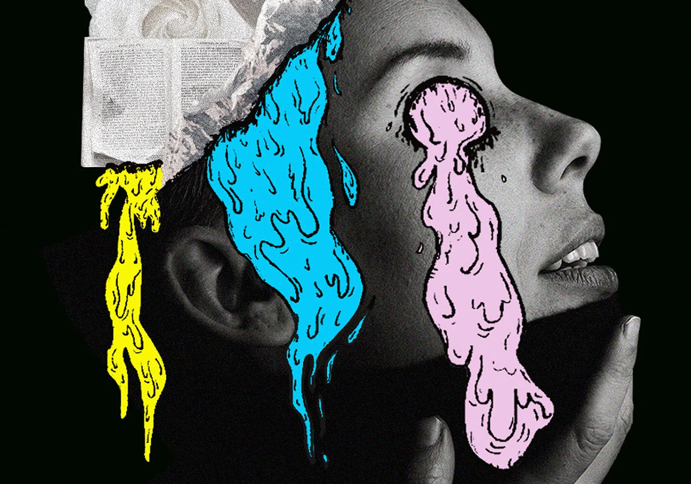 Overthinker<hr> <p>ART COLLAGE</p>