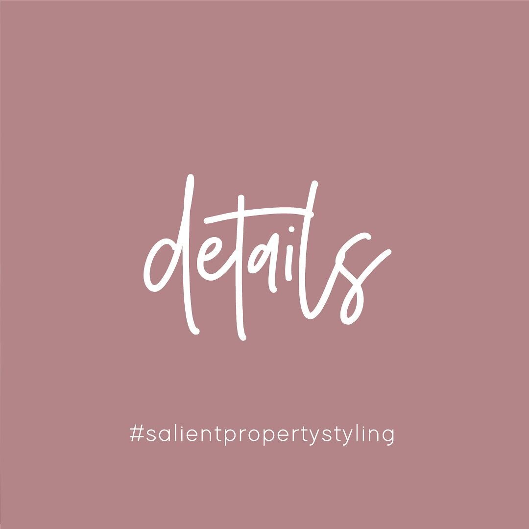 Why should you get in touch with a property stylist before putting your home on the market? Because we focus on the details&hellip; the little things that could easily have been missed without the help of an expert 🌟
.
#salientpropertystyling #prope