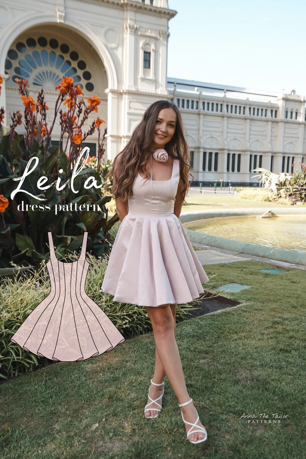 LEILA DRESS PATTERN  Anna The Tailor