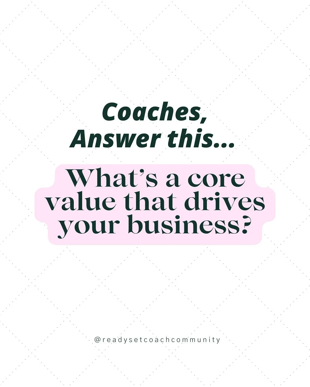 When everything feels noisy, overwhelming, or unclear,&nbsp; values are what bring you back home.

They&rsquo;re the &ldquo;why&rdquo; under the work, the north star to what gets you up every day.

The silent force behind your boldest decisions.

The