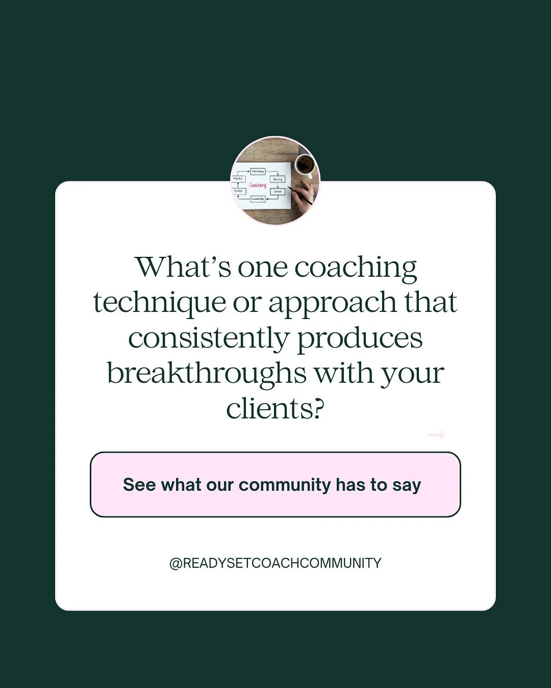 What&rsquo;s one coaching tip you love to use? See what our members have to say.