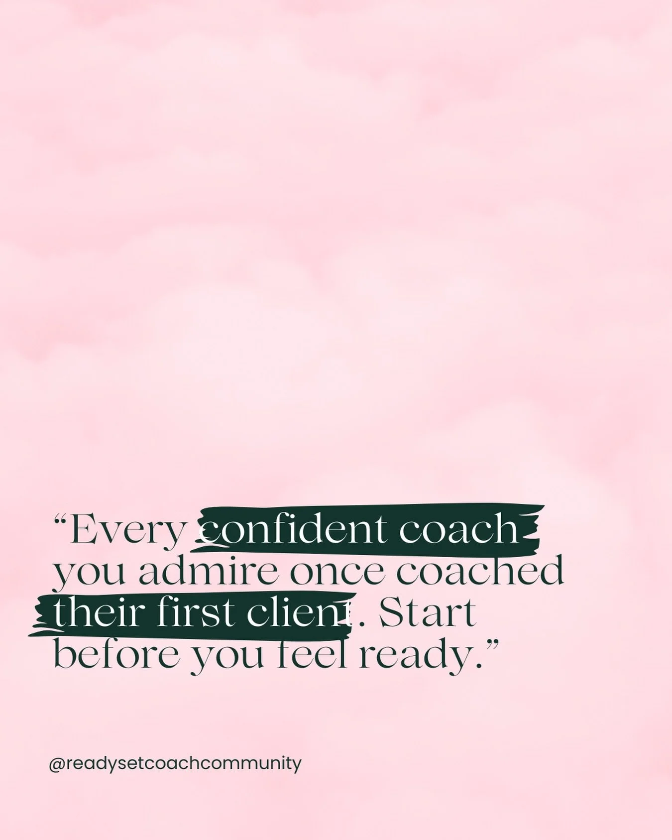 In talking to a client today they were stuck in all the to dos of starting. 

The website doesn&rsquo;t have to be perfect. Your social media doesn&rsquo;t have to have thousands of followers. 

You just need to start. So how does that happen?

1) st