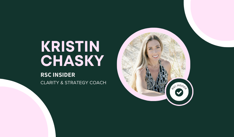 Kristin Chasky - Clarity & Strategy Coach - Ready Set Coach Community