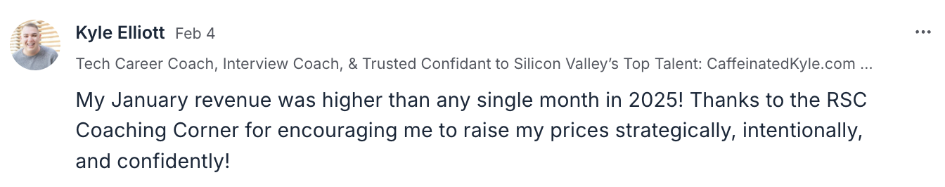 Coaching Mastermind Win