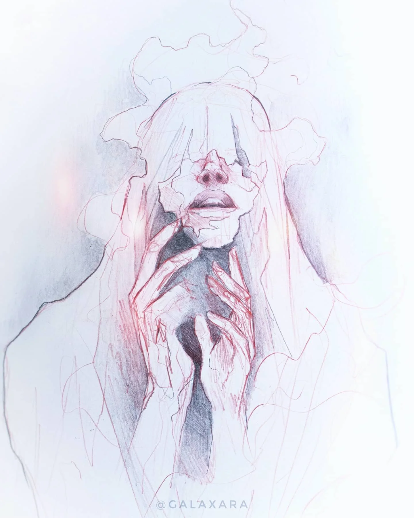 Not every post needs to be a polished and beautiful photo. Sometimes it is a halfdone sketch of a concept you like ❤  Even though I am not happy about the hands, I love this light &quot;doodle&quot; and I wanted to share it with you 😄

#thursdaythou