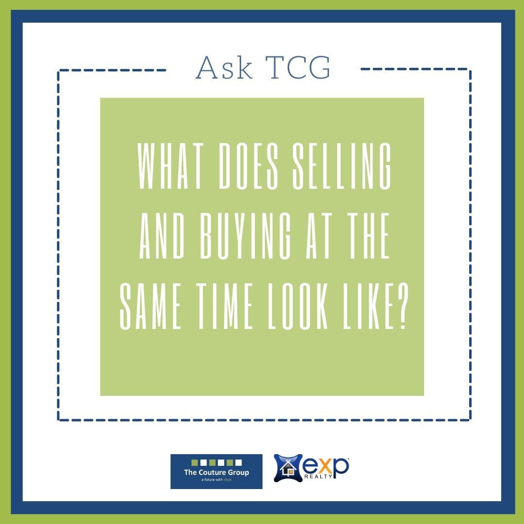 What does it REALLY look like to sell and buy at the same time? If the question
alone has your heart racing, you&rsquo;re not alone.🙈

Buying a new home while selling an old one is a HUGE undertaking, but it is quite common. Seventy-one% of buyers o