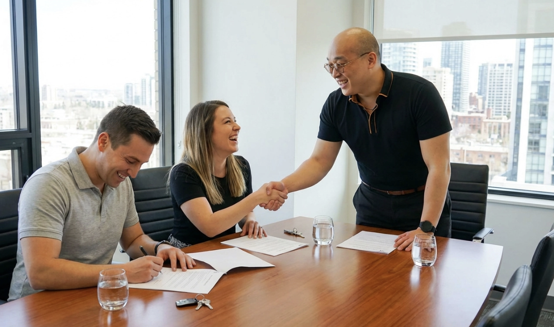 Ryan with Clients