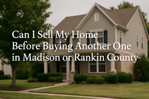Can I Sell My Home Before Buying Another One in Madison or Rankin County?