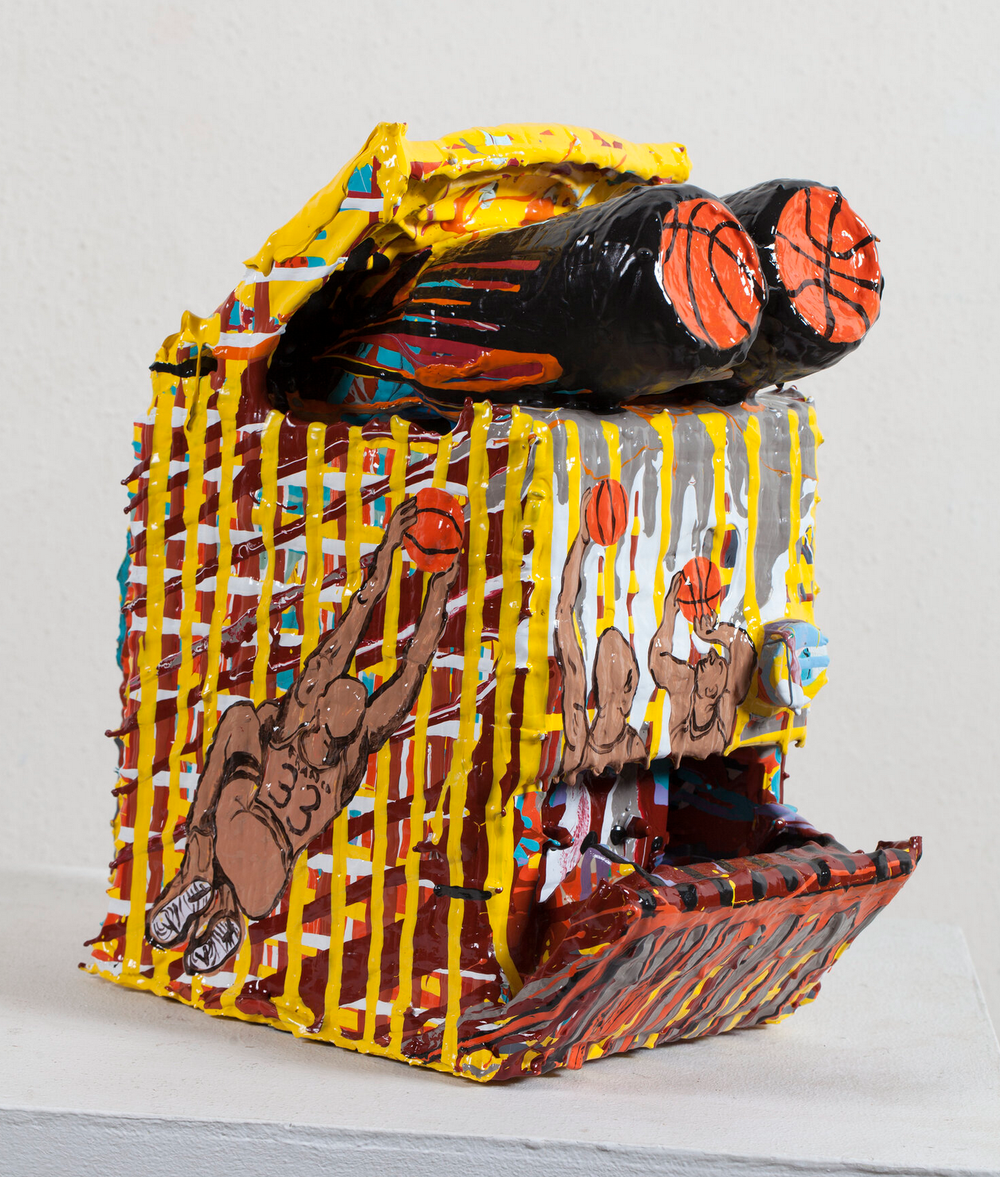 Tom Franco 2013 - Ceramic Basketball Piece.png