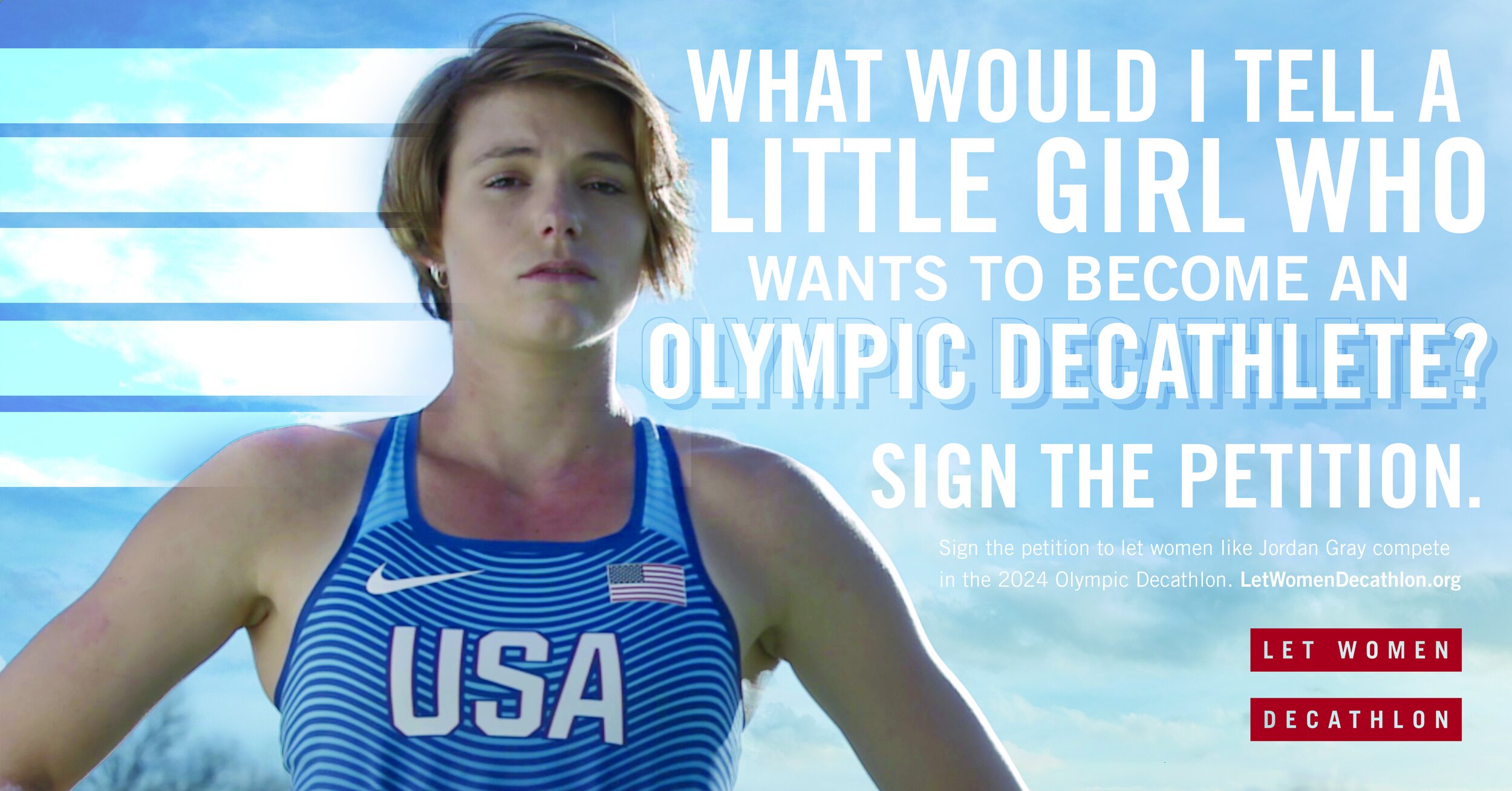 News about Jordan Gray and the petition — Let Women Decathlon