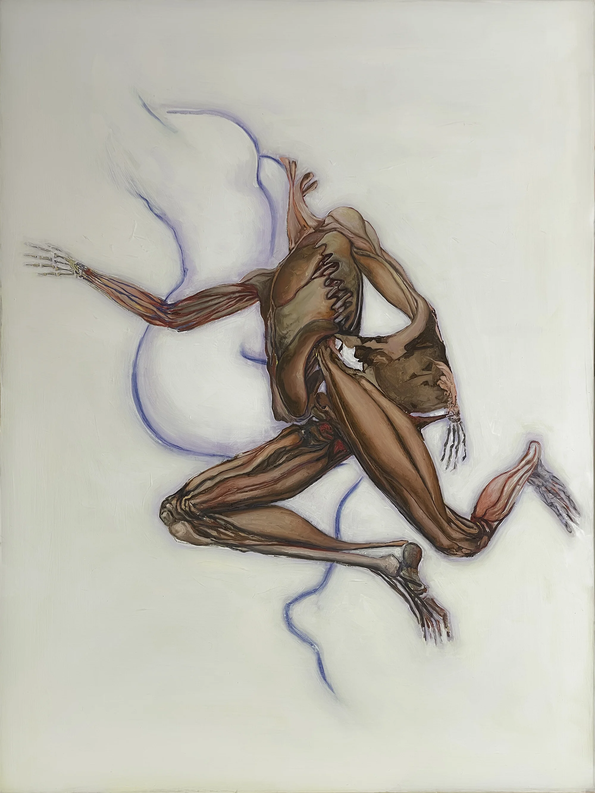 pleasures of the flesh / oil on canvas / 40"x30"
