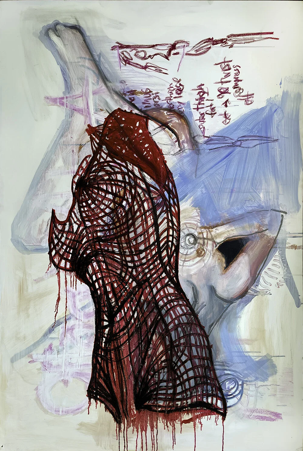 oil on canvas / 60" x 40"