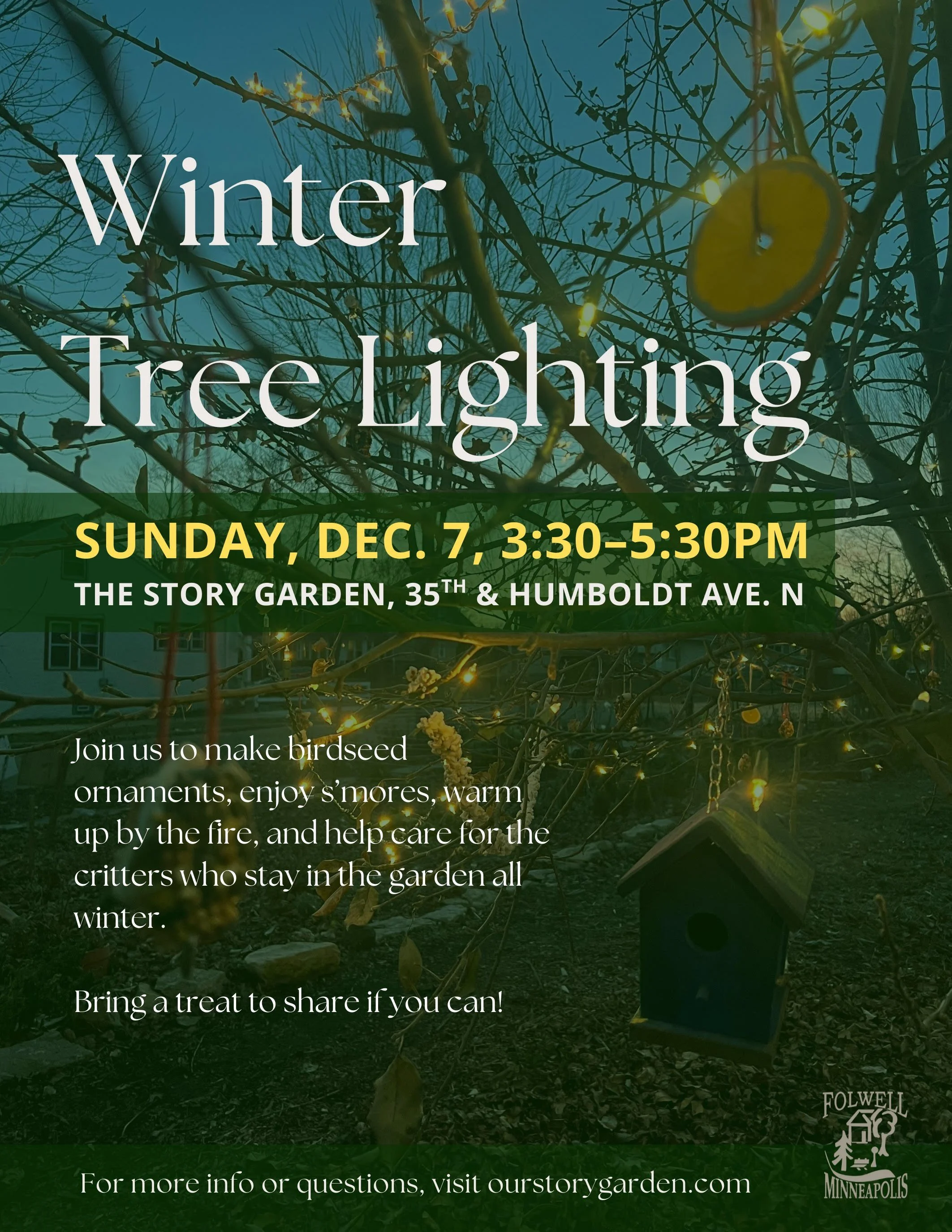 2025 Winter Tree Lighting Party