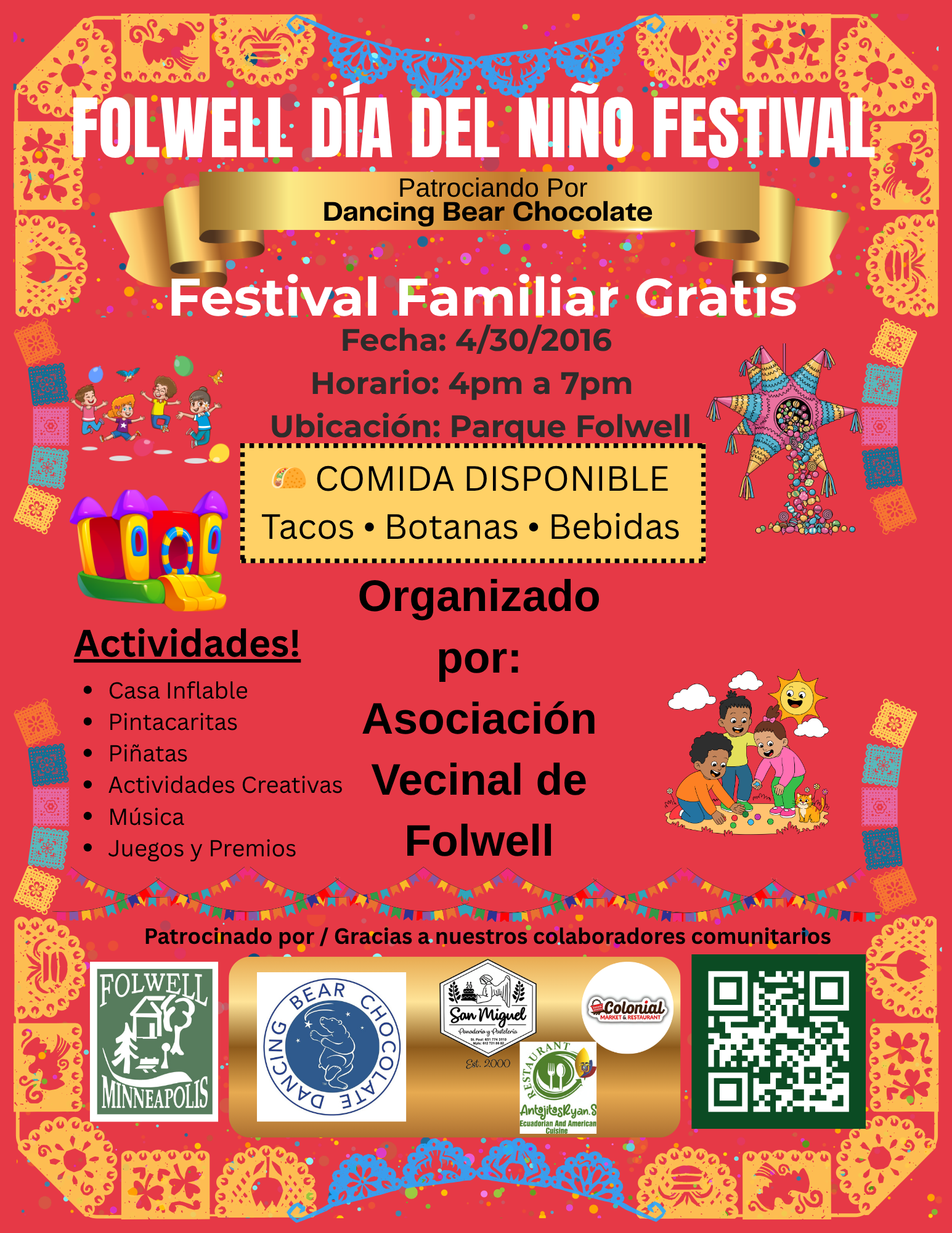 Día del Niño Festival at Folwell Park