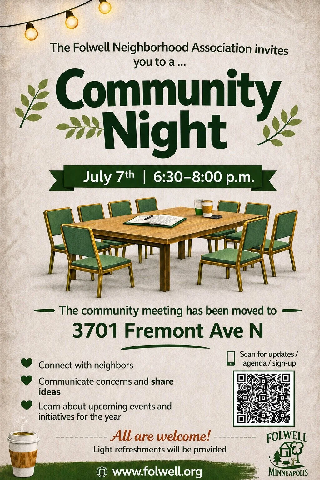 July Community Night back at 3701 Fremont