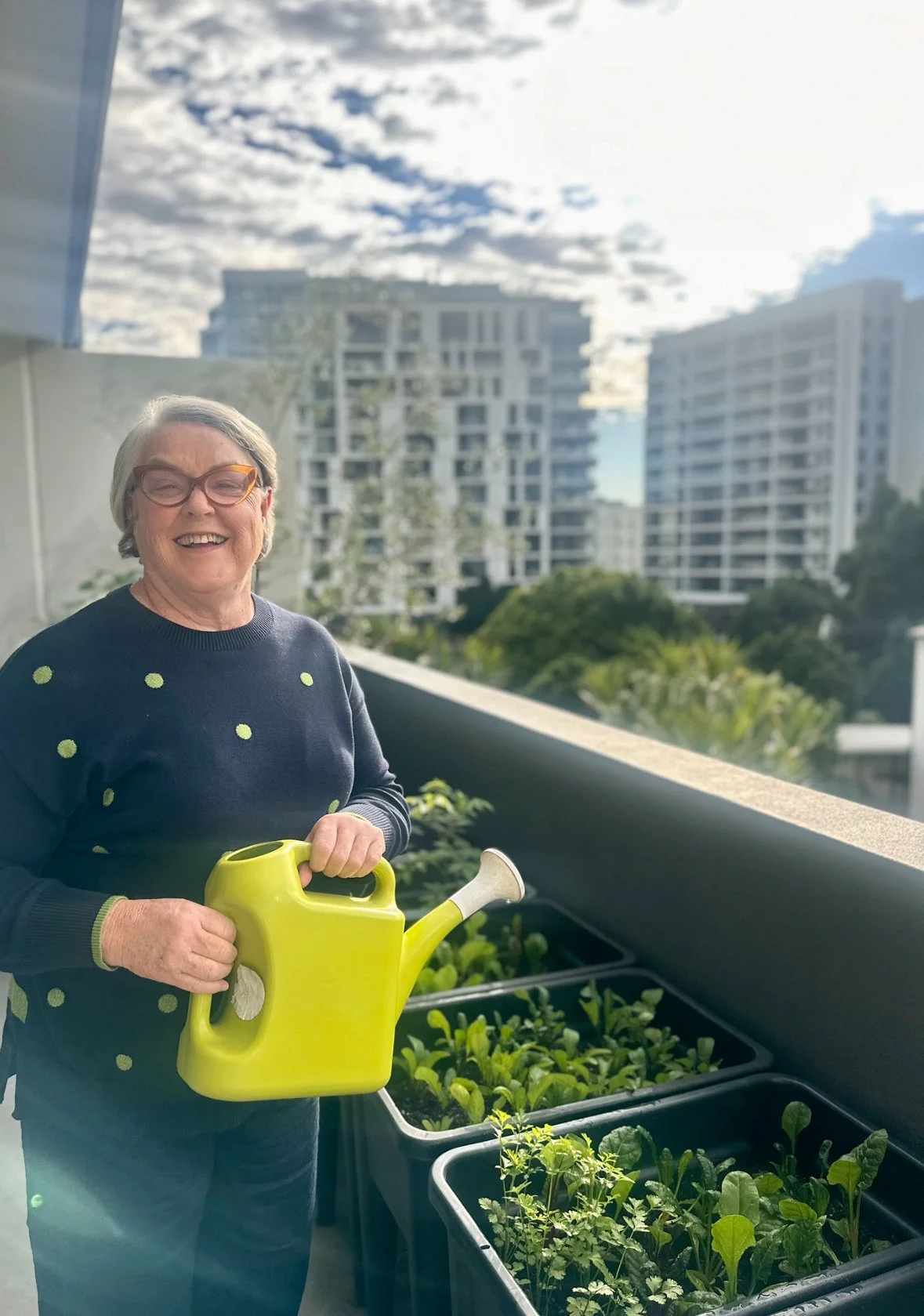 My Mum’s Balcony Vegetable Garden: Part 1