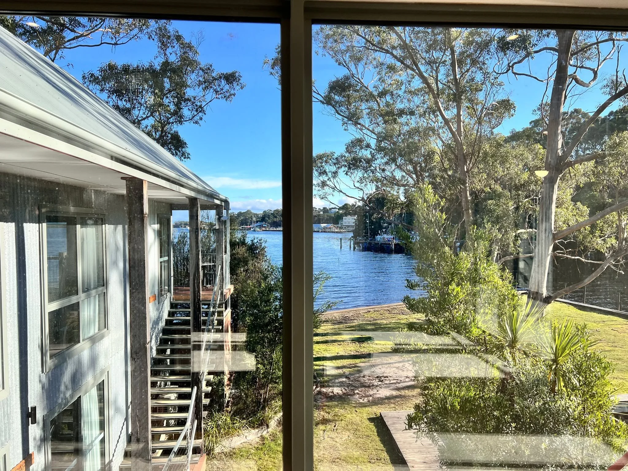 👀 Sneak Peek: The View from our New-Look Marina Suites

This is what you&rsquo;ll wake up to &mdash; tranquil views out to Macquarie Harbour, with winter sun pouring through floor-to-ceiling glass.

Launching later this month, be among the first to 