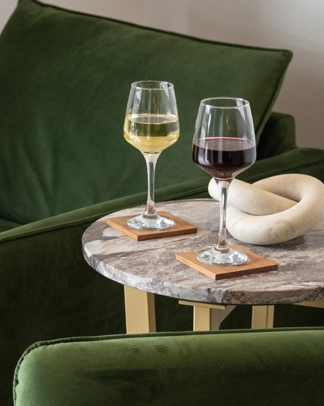 A moment of pause with two very different Tasmanian wines in hand.

Our Freycinet Sauvignon Blanc the crisp, cool-climate elegance of Tasmania&rsquo;s East Coast, while the Pressing Matters Pinot Noir reflect the depth and finesse of the Coal River V