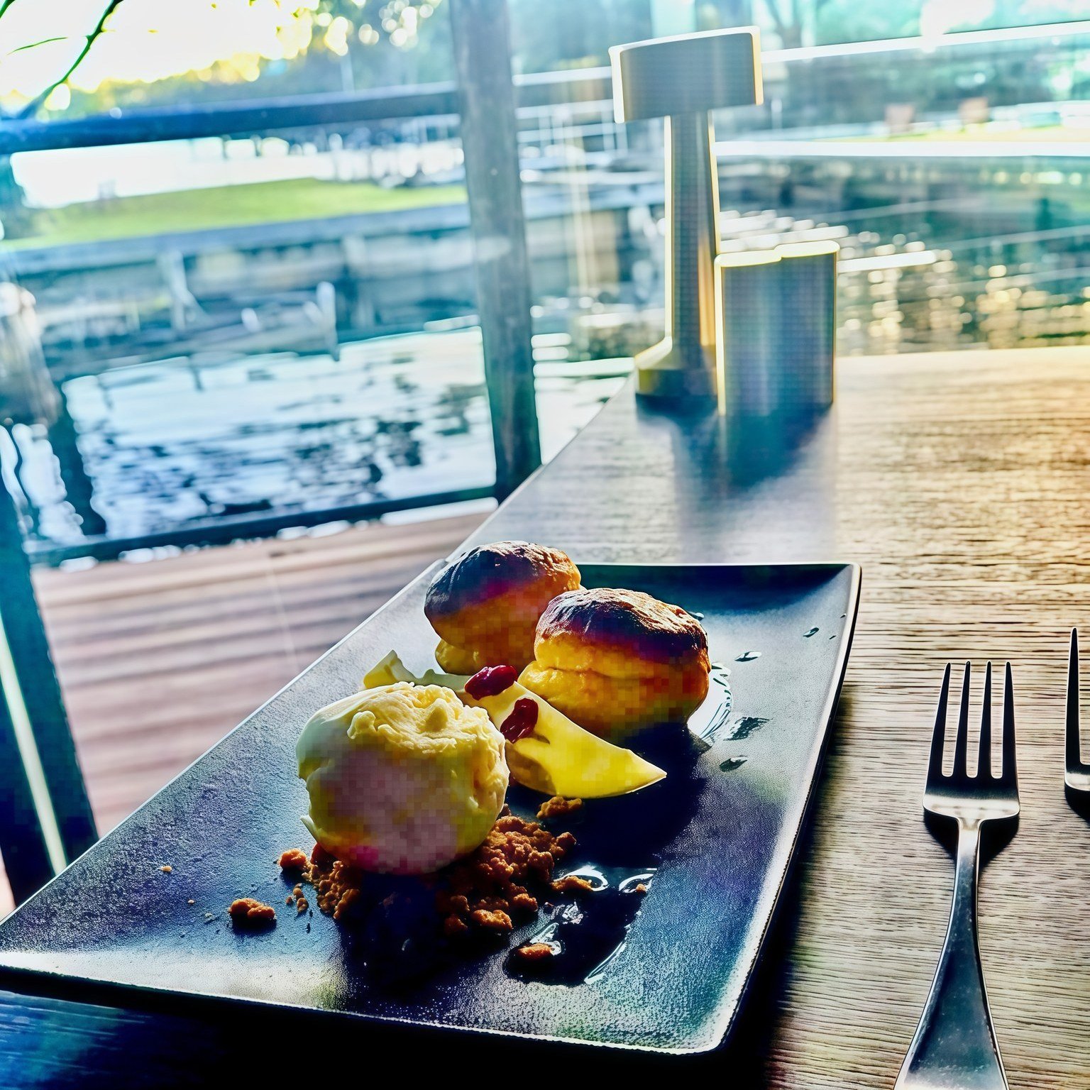 Today is National Rum Day - and we think that calls for dessert. 🥃

Tonight at Risby&rsquo;s Restaurant, we&rsquo;re celebrating with a classic Rum Baba - a beautifully light, rum-soaked cake and the perfect indulgence for a winter evening on Macqua