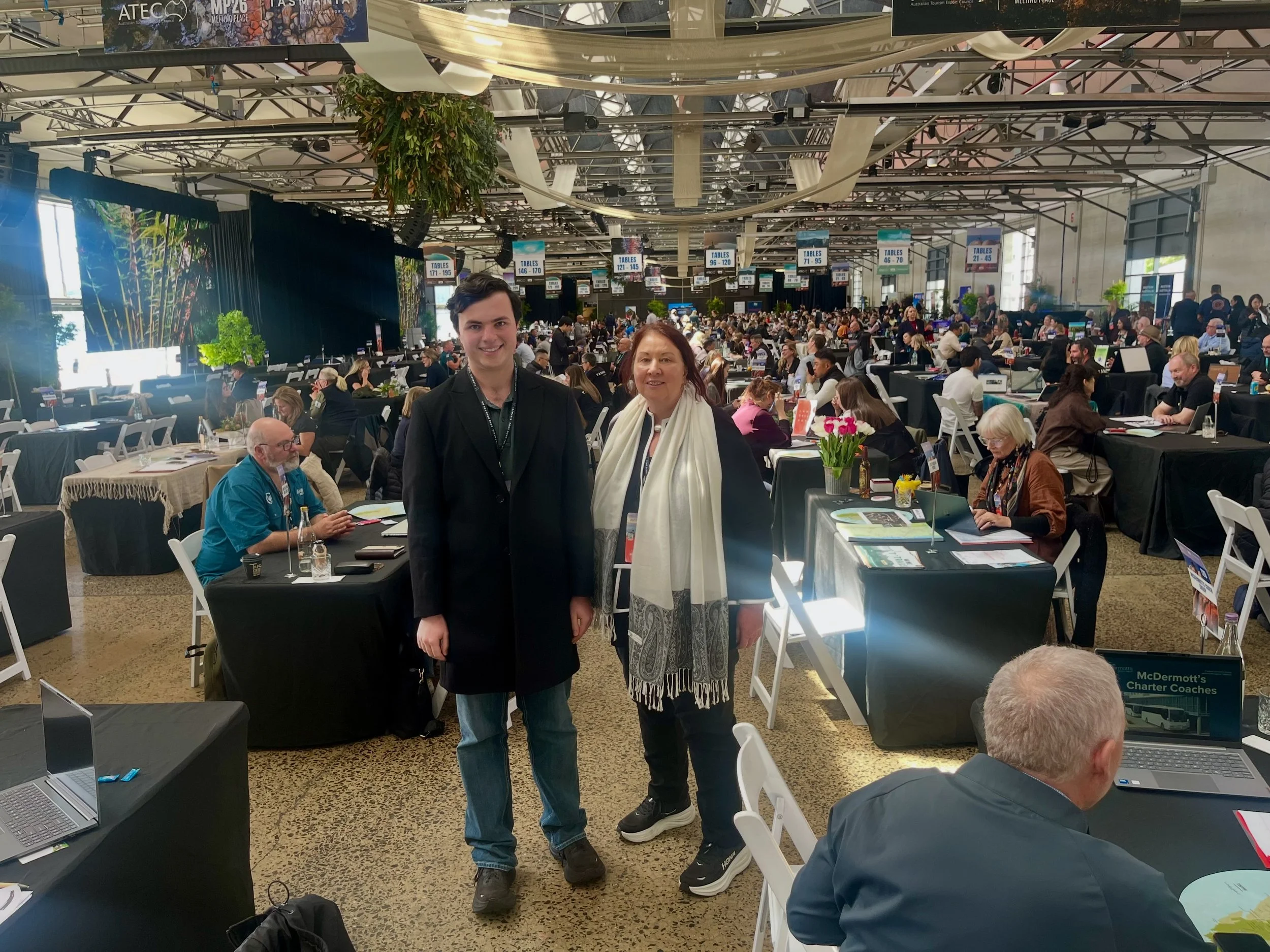 This week we&rsquo;re in Hobart for ATEC Meeting Place, introducing Risby Cove to travel partners from across Australia and around the world. 

Feel free to come and say hello!

#RisbyCove #westcoasttasmania