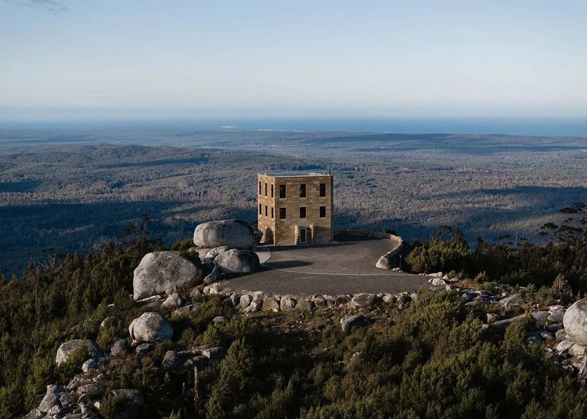 The Keep luxury couples retreat, Blue Tier north-east Tasmania