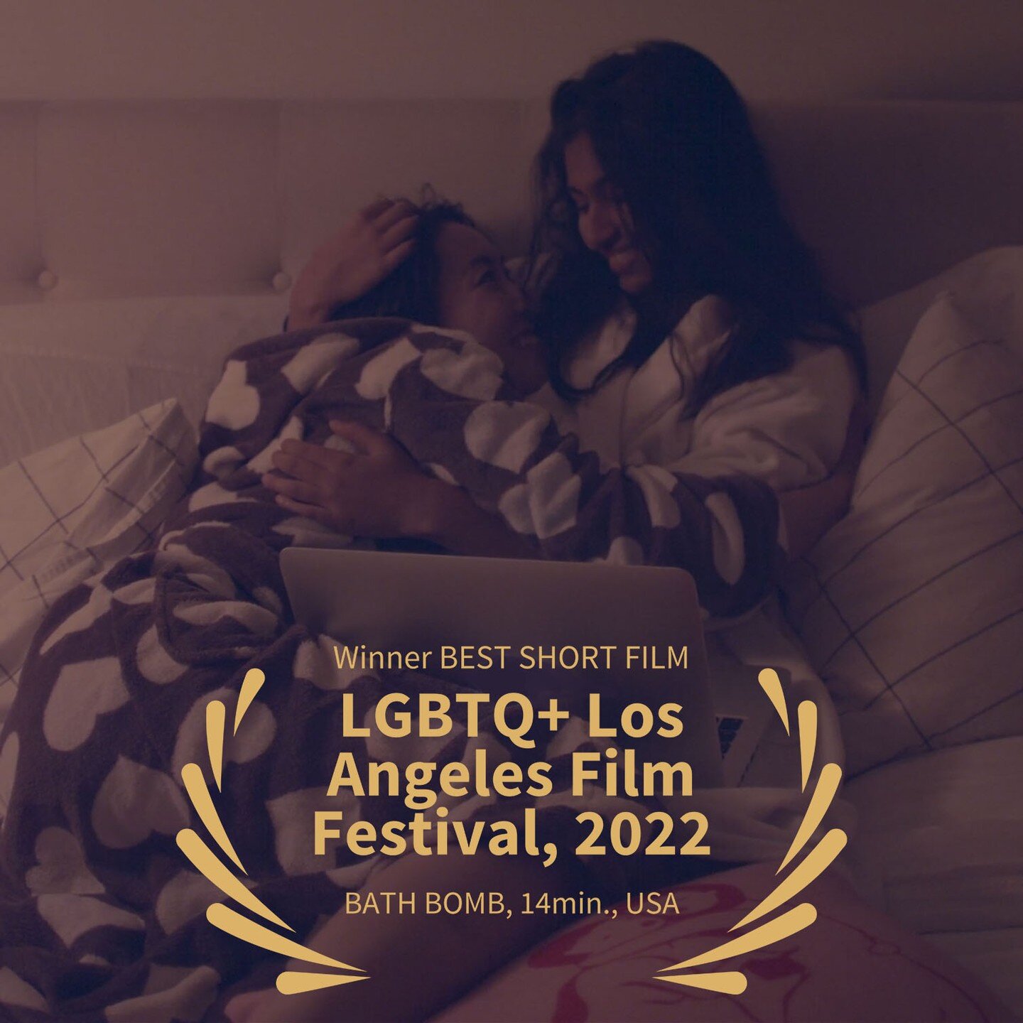 Hey all!!

Bath Bomb won &quot;Best Short&quot; at the LGBTQ+ Los Angeles film festival and will be screening next Monday April 11th on the wildsound.ca website! Make sure to sign up for a free trial before then so you can watch! 

Matthew Toffolo, t