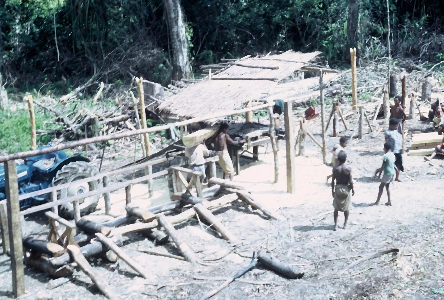This tractor is one Fred Scherle helped get for the people in Wagau in the Buang or upper headwaters of the Snake River..jpg