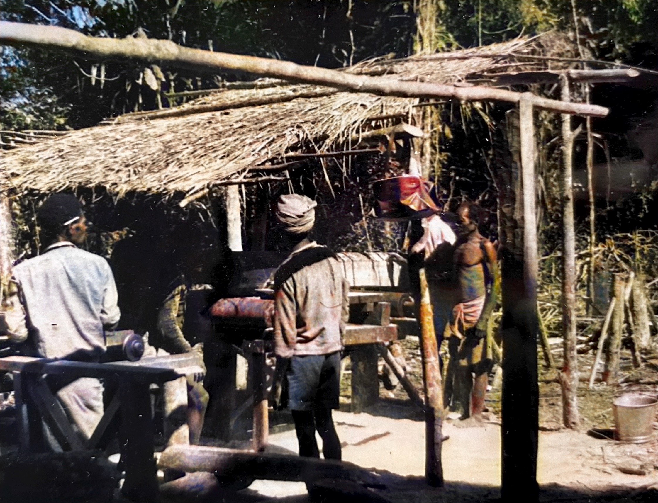 Wagu airstrip possibly tractor that Fred Scherle aquired for them-2.jpg