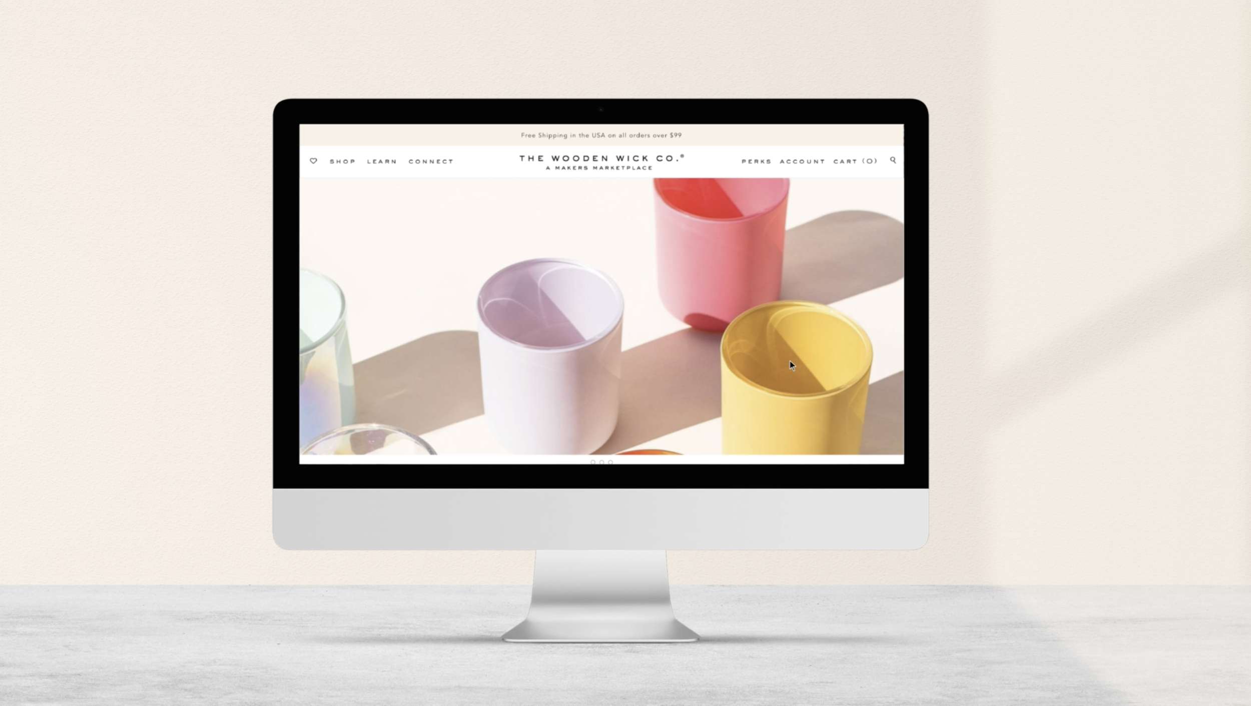 The Wooden Wick Co. | UX/UI Web Design