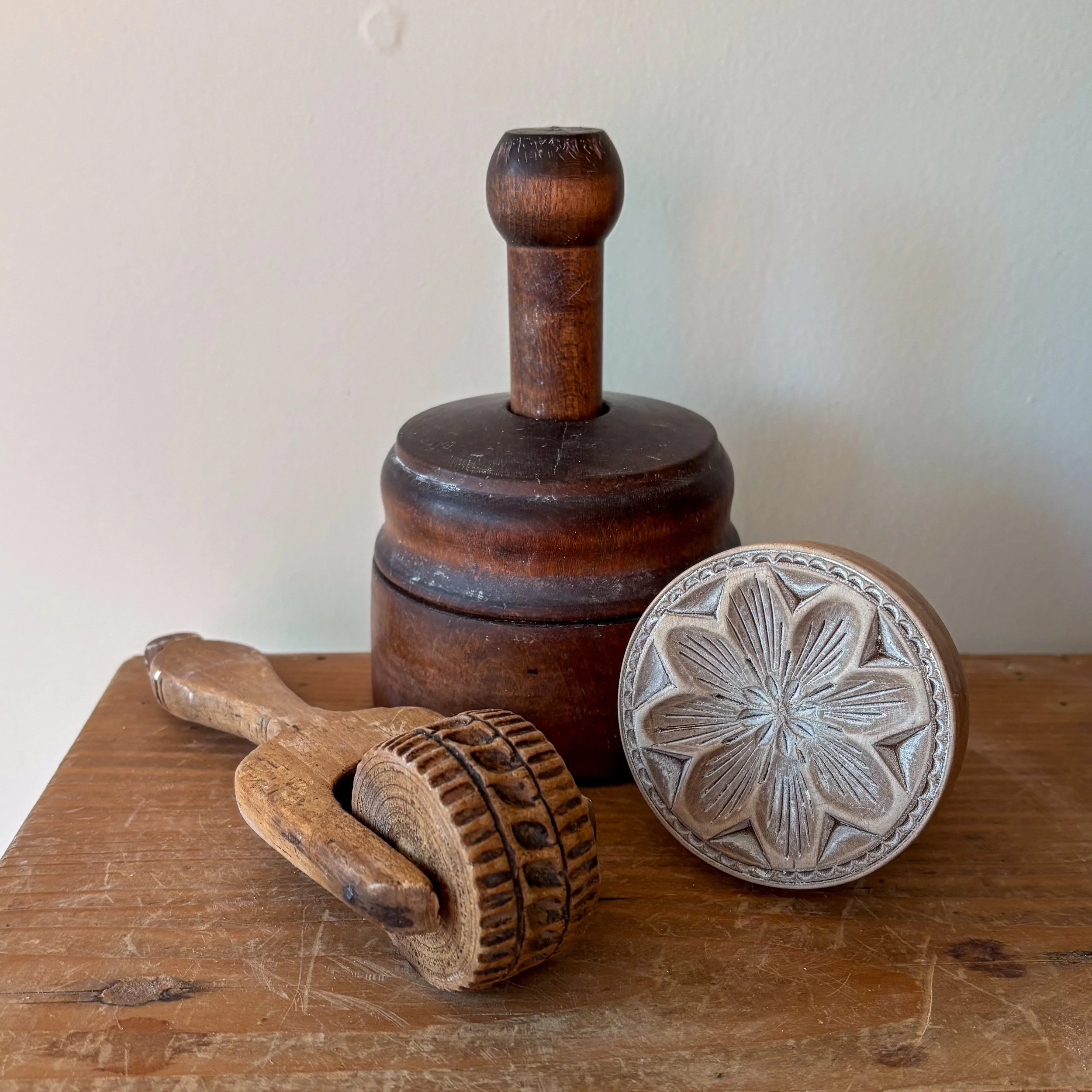 Vintage butter molds
