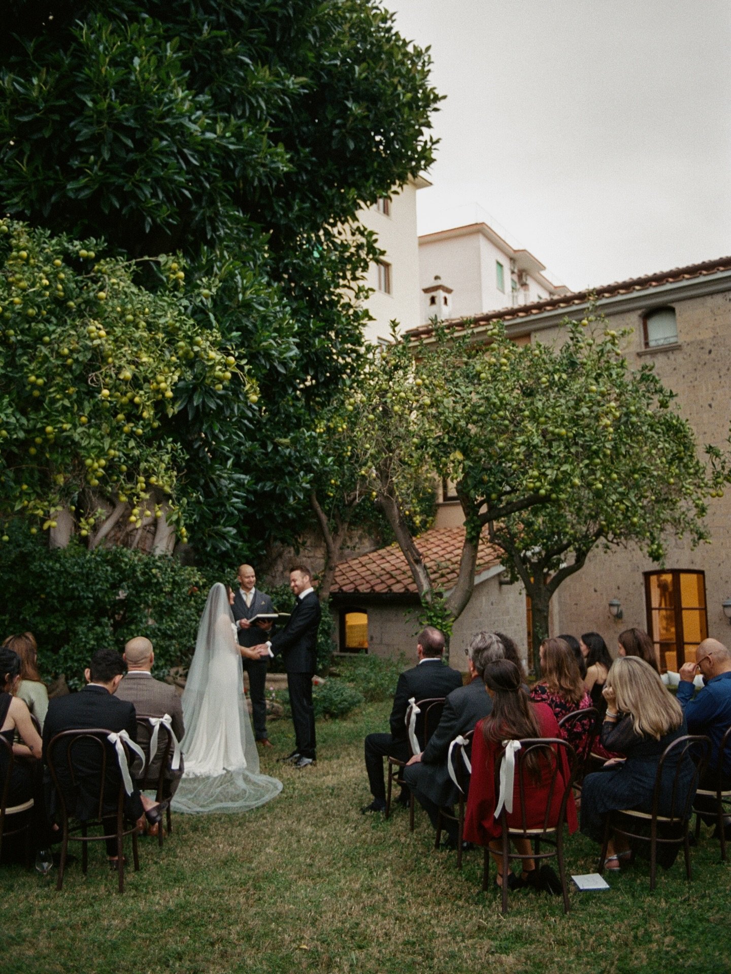 An overview of this gorgeous Italian wedding day for Hunter + Kevin on film and digital. // About 6 weeks before their wedding they found out they were going to have to scrap everything they had planned over the last two years and plan a completely n