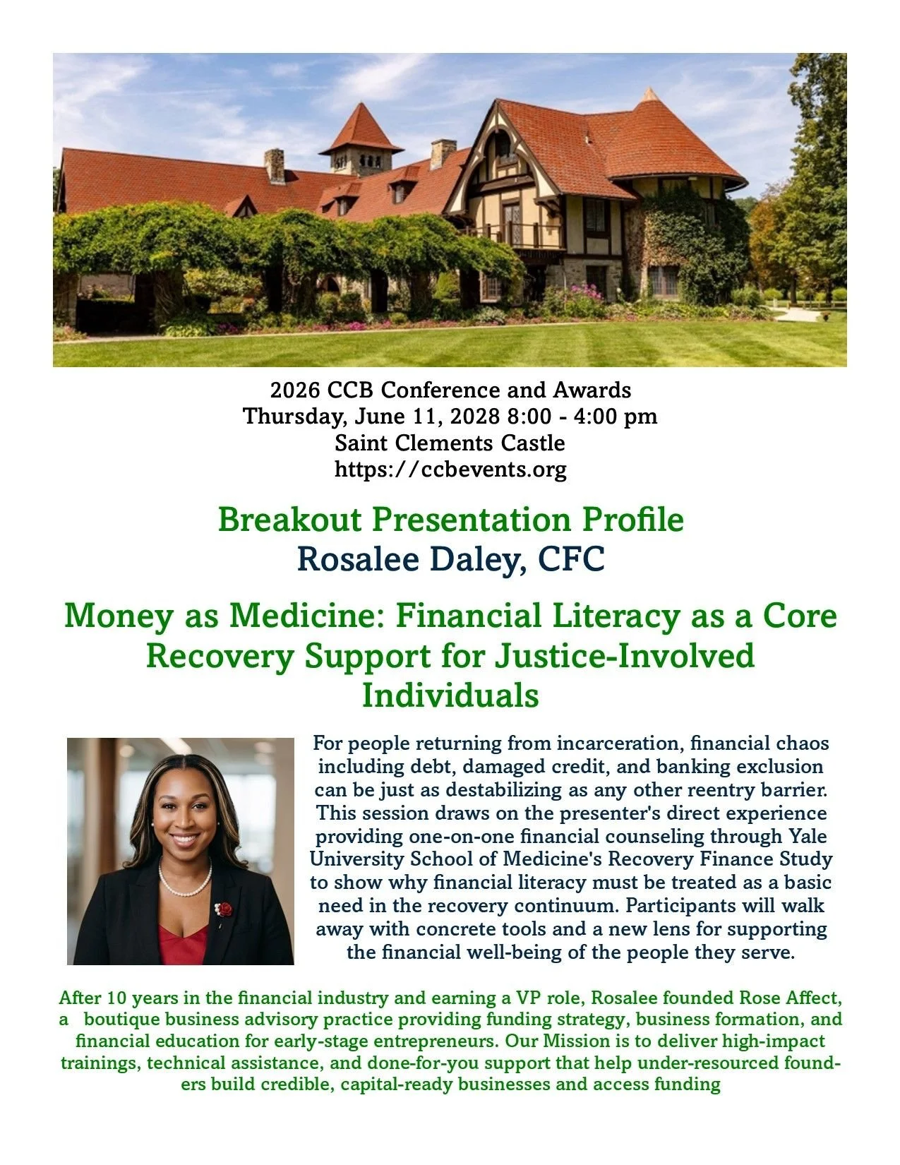 CCB Conference and Awards 