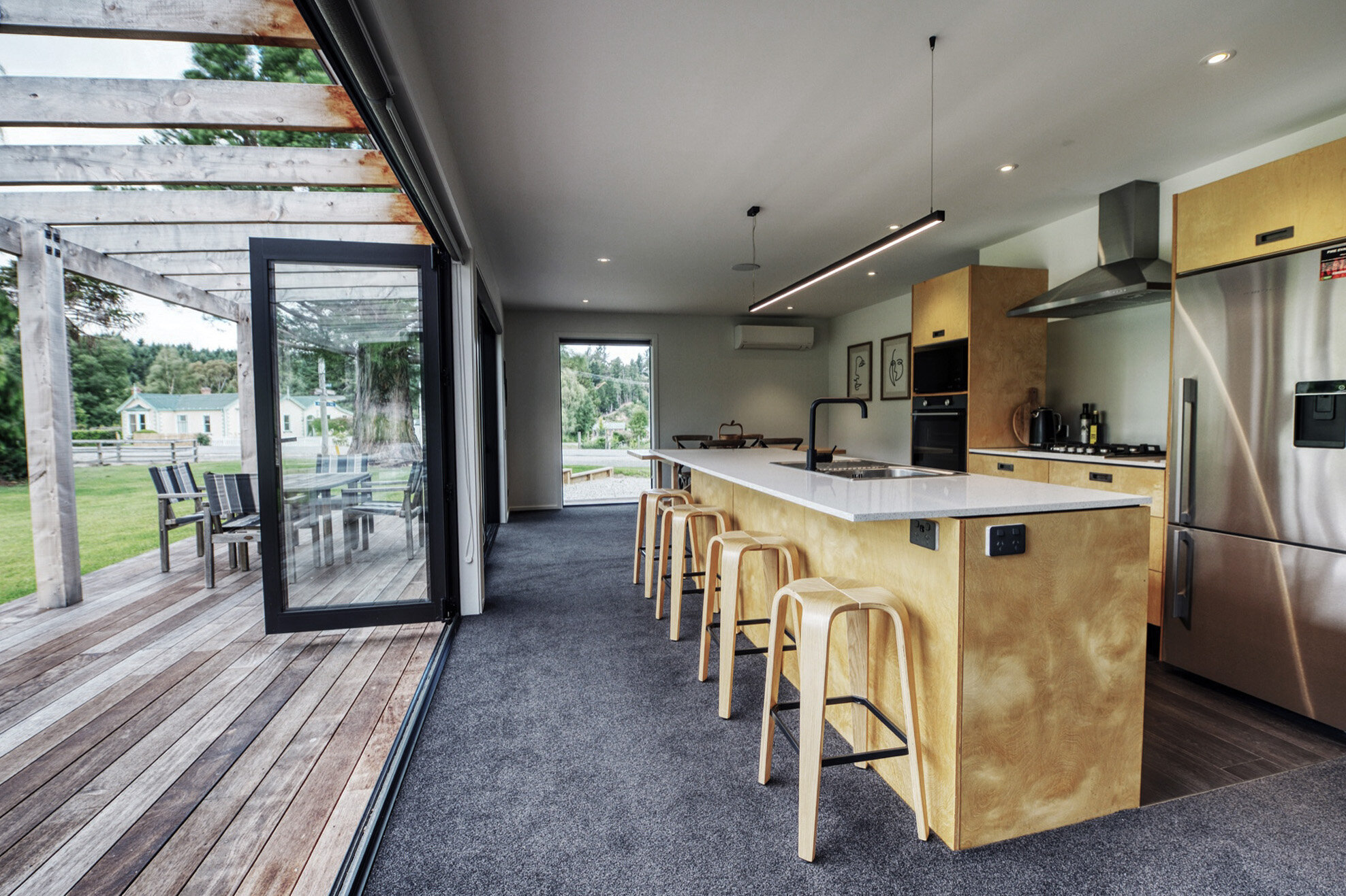 Indoor outdoor flow at The Precinct