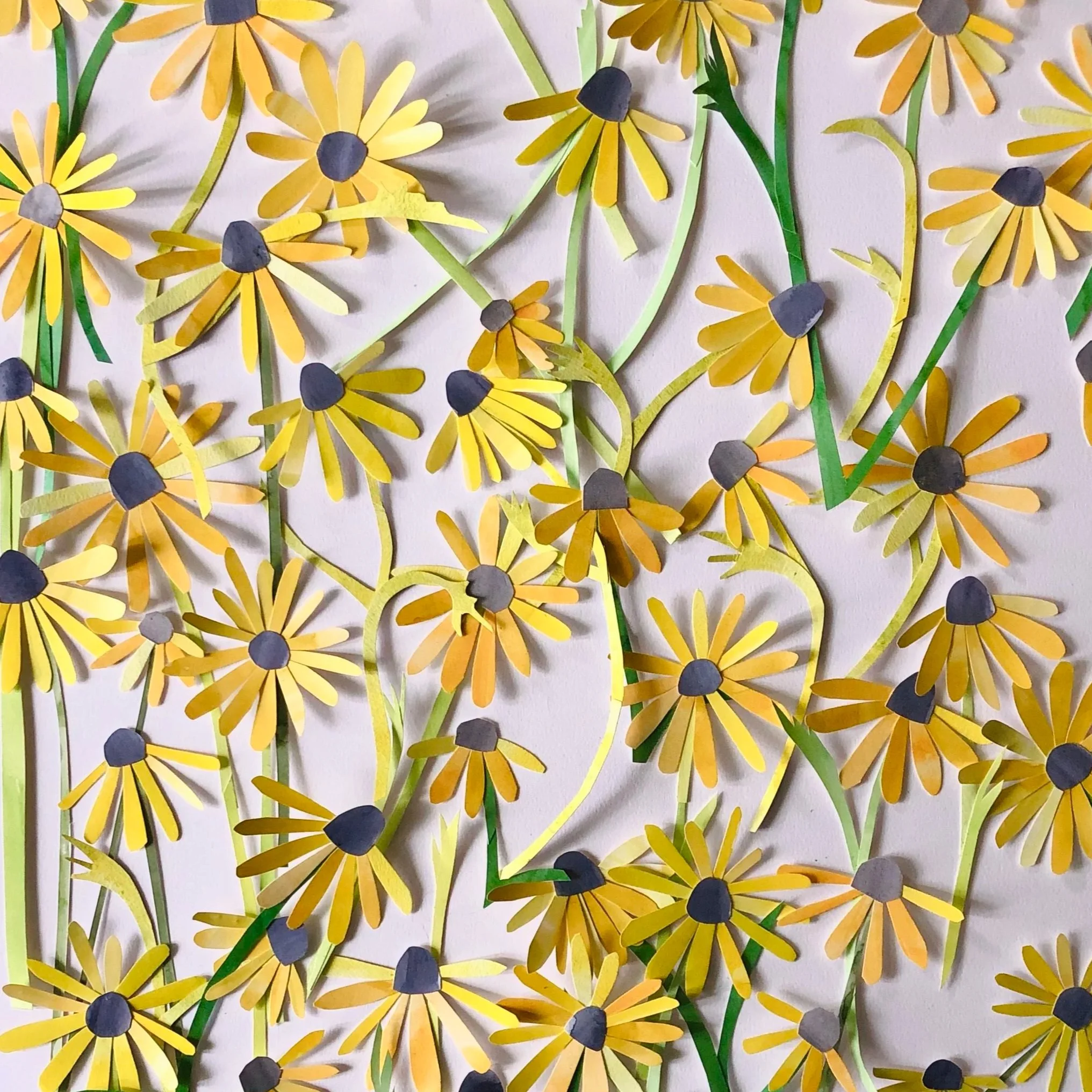 Watercolor Collage Greeting Cards