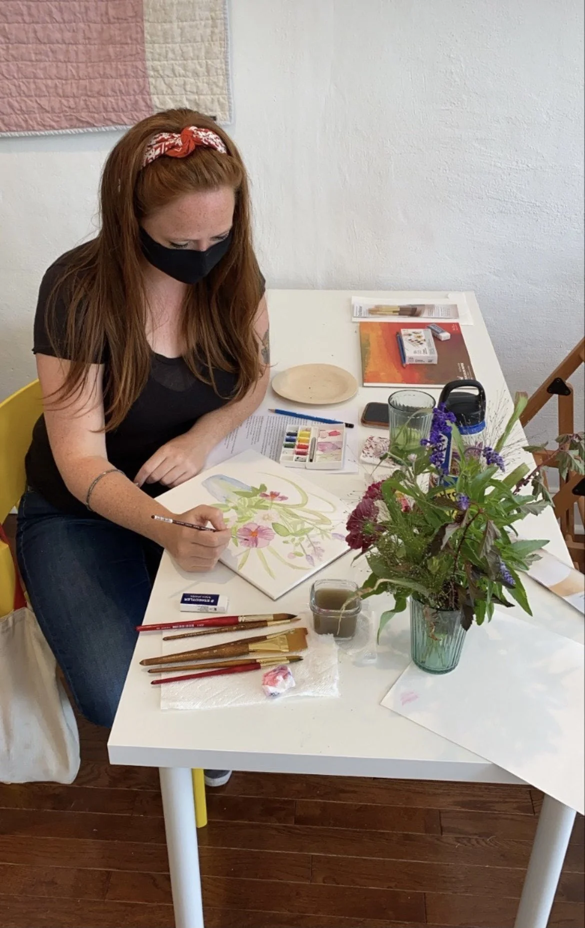 Make and Take: Watercolor Your Own Floral Bouquet