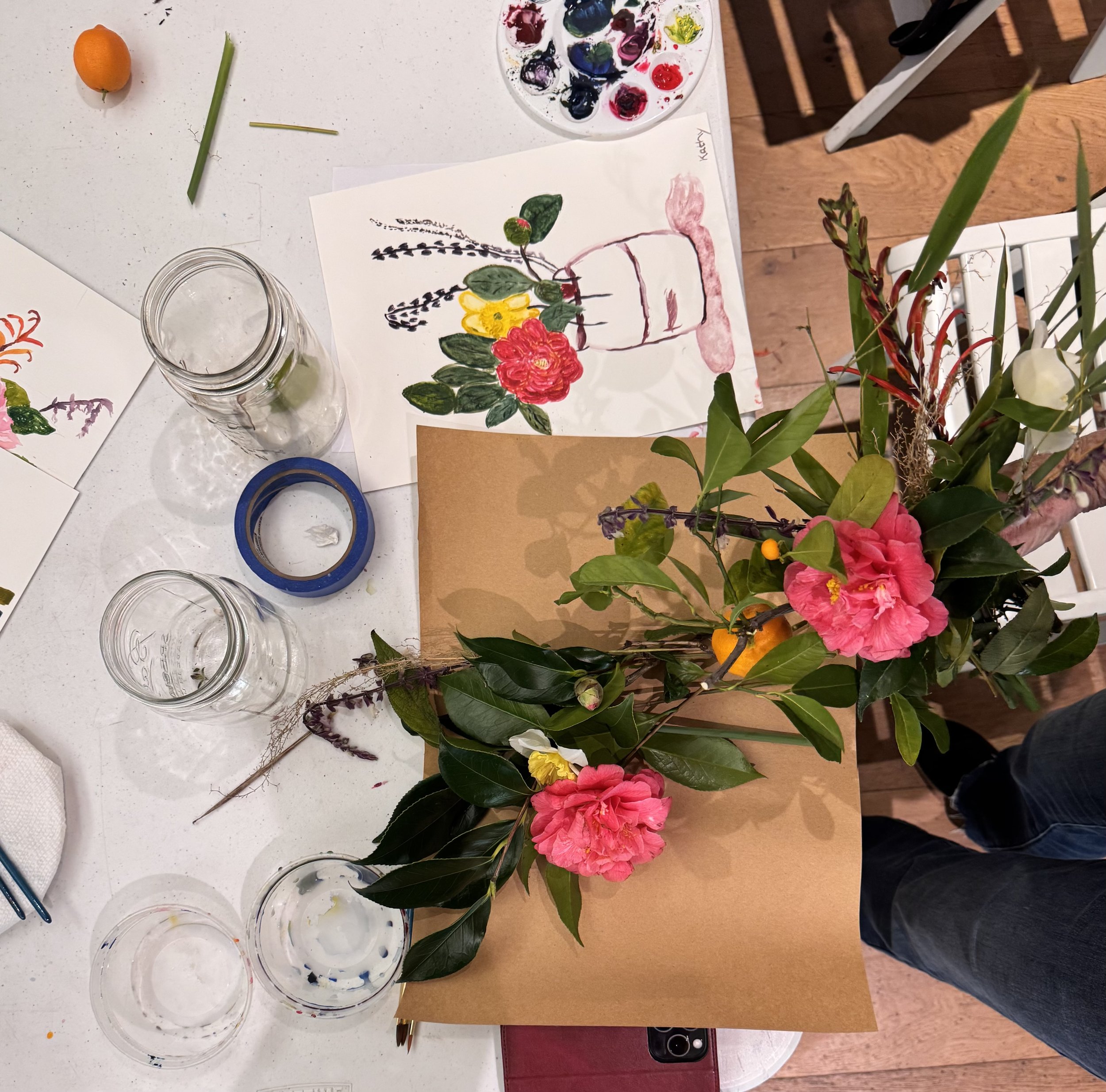 Make and Take: Watercolor Your Own Floral Bouquet