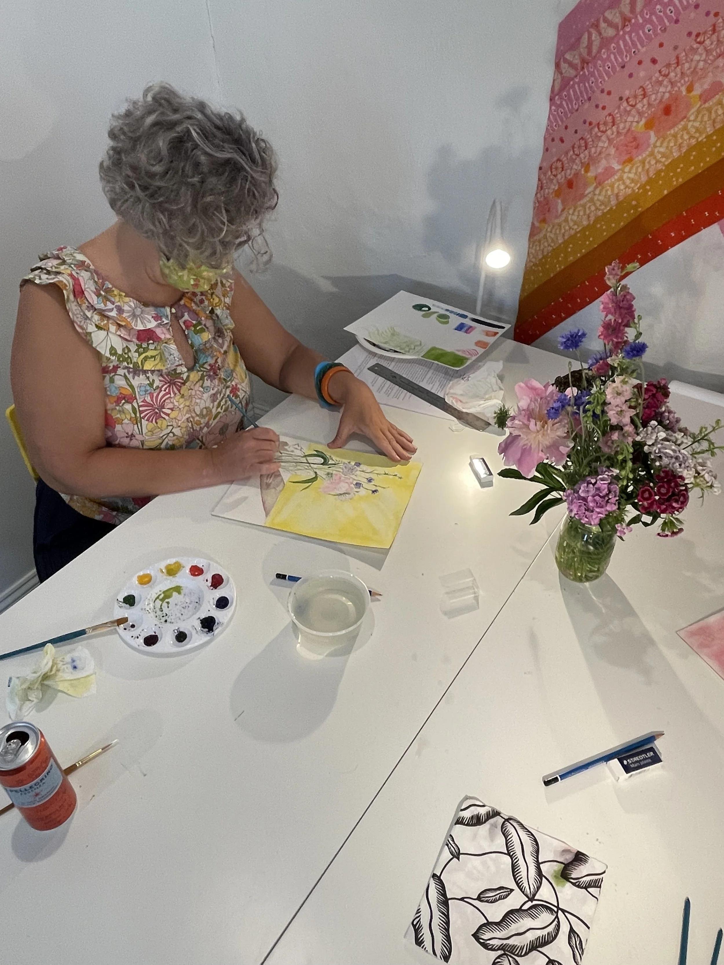 Make and Take: Watercolor Your Own Floral Bouquet