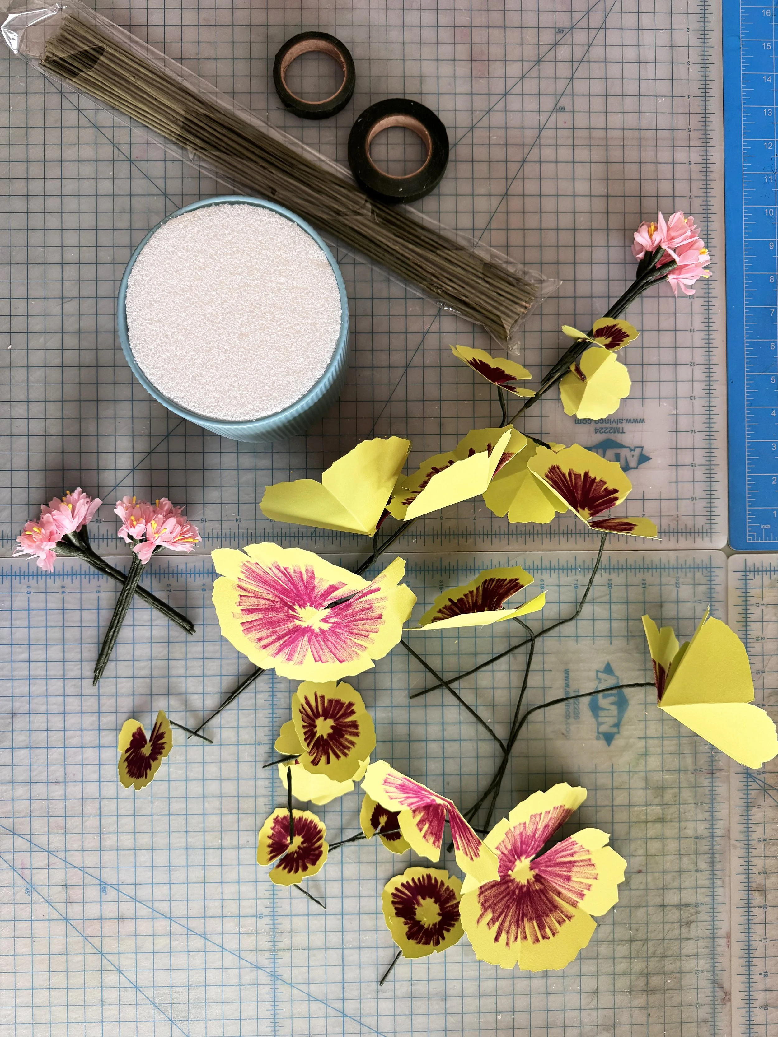 Make a Geranium Paper Houseplant