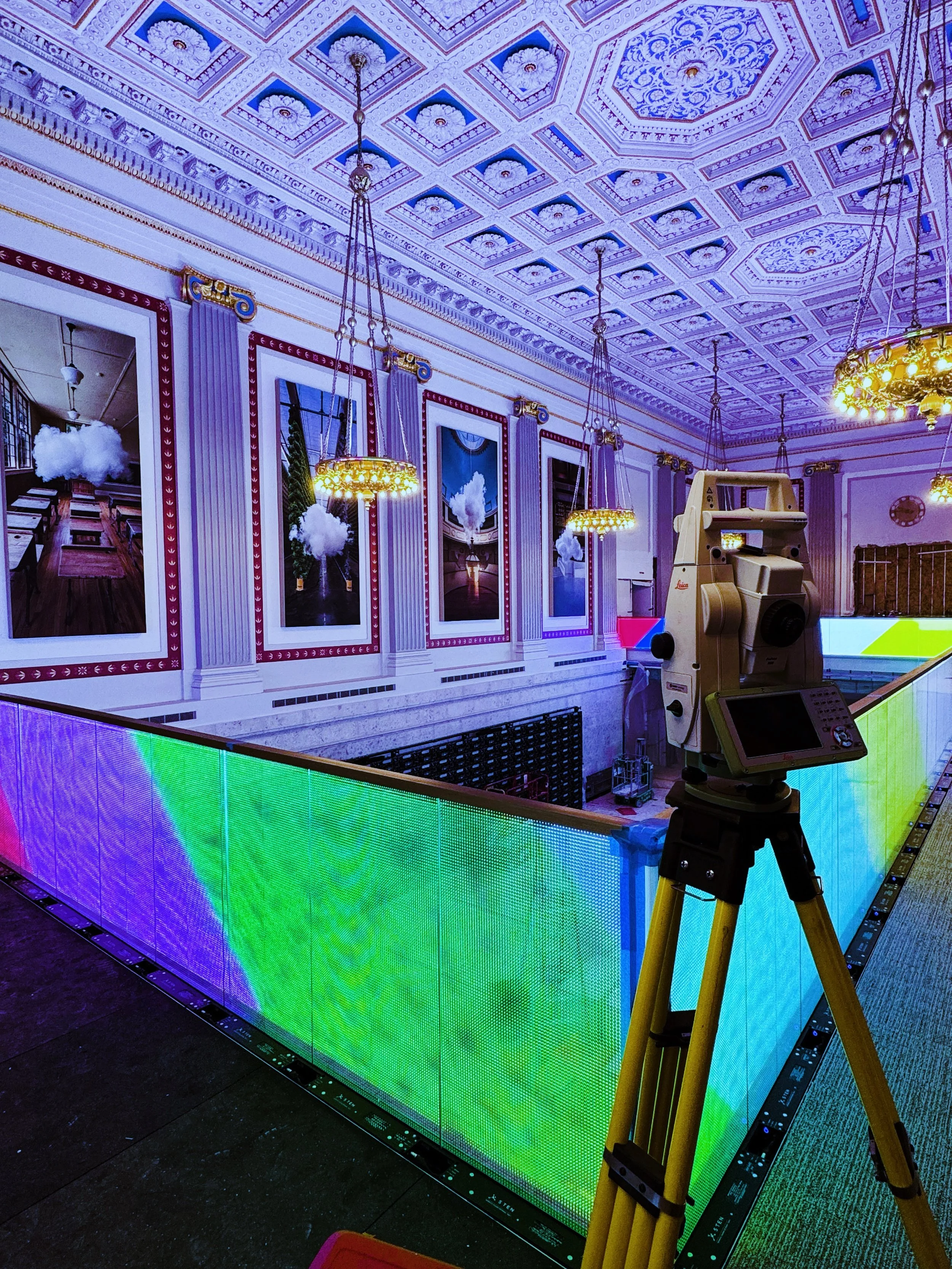 Where precision and design come together. 📏

@districtsurvey completed an as-built survey at the📍Milken Center for Advancing the American Dream to assist with the installation of new art frames throughout this remarkable venue.

By capturing accura
