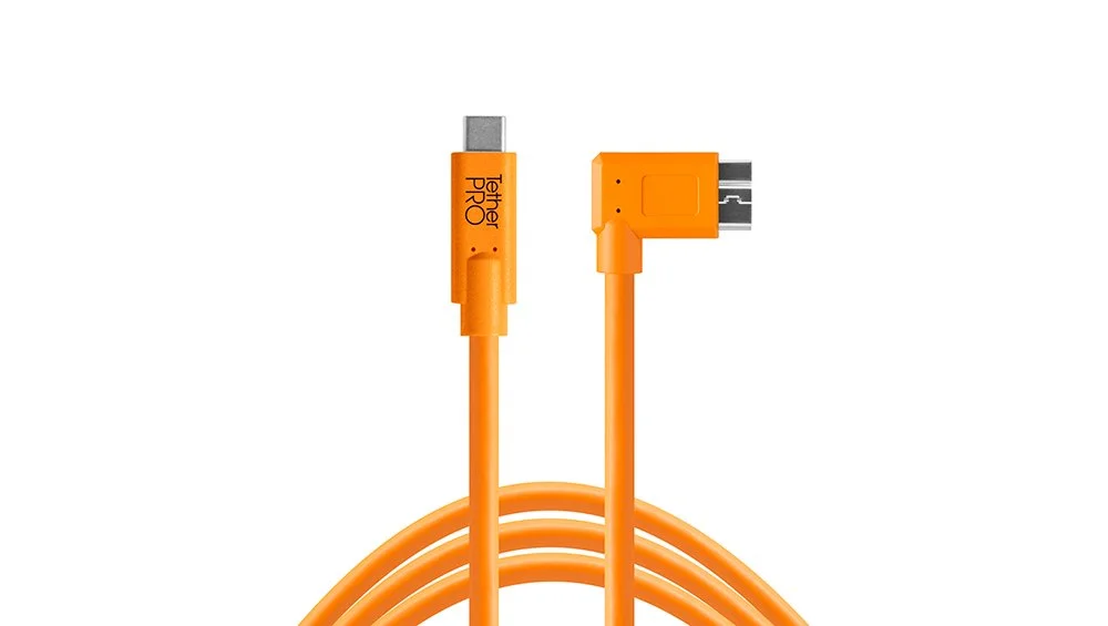 TetherPro USB-C to 3.0 Micro-B Right Angle