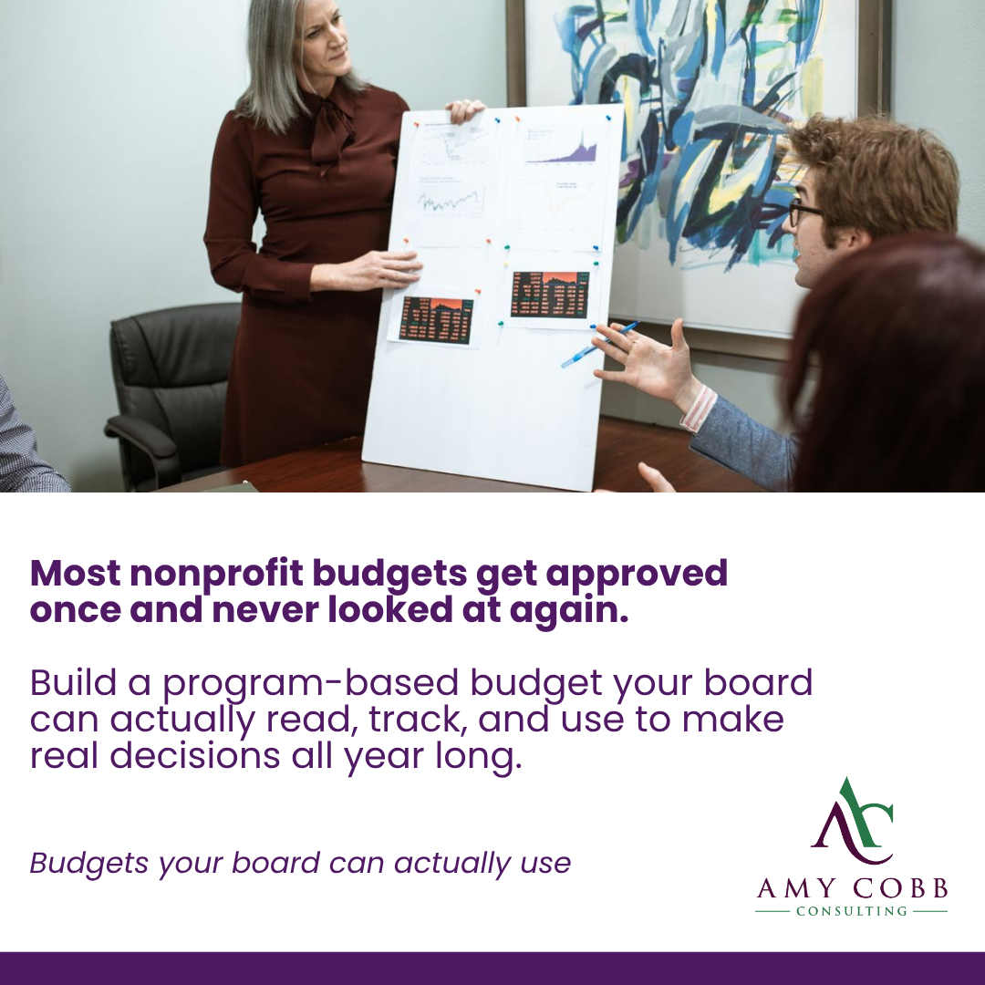 Budget Season: Building a Nonprofit Budget Your Board Will Actually Use