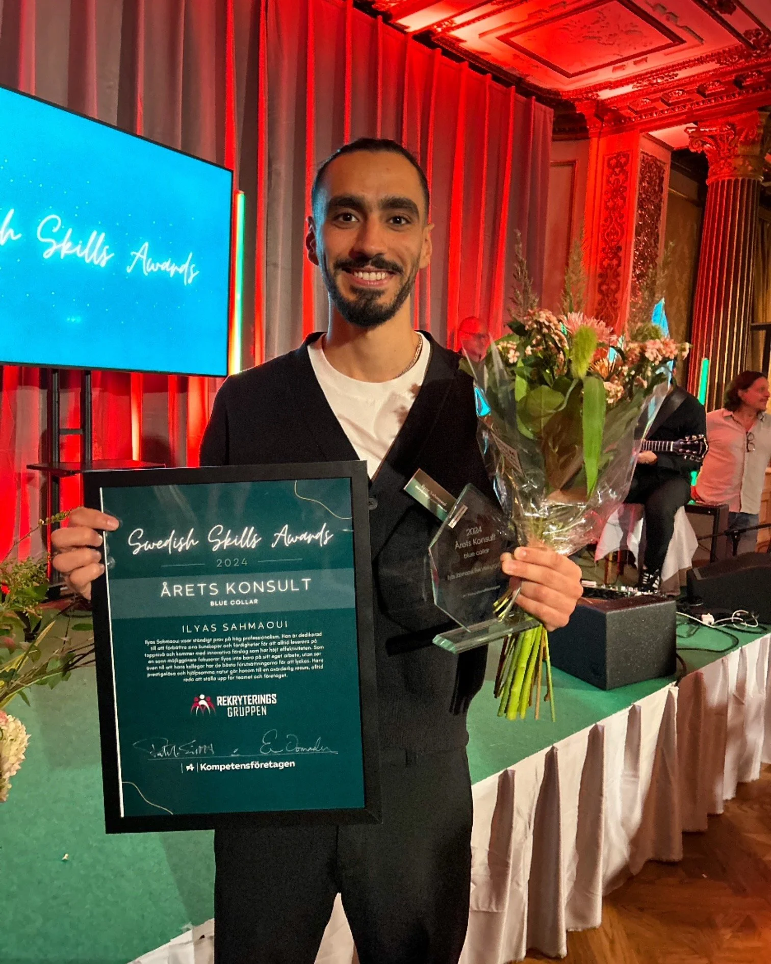Vi vann årets konsult på Swedish Skills awards! 