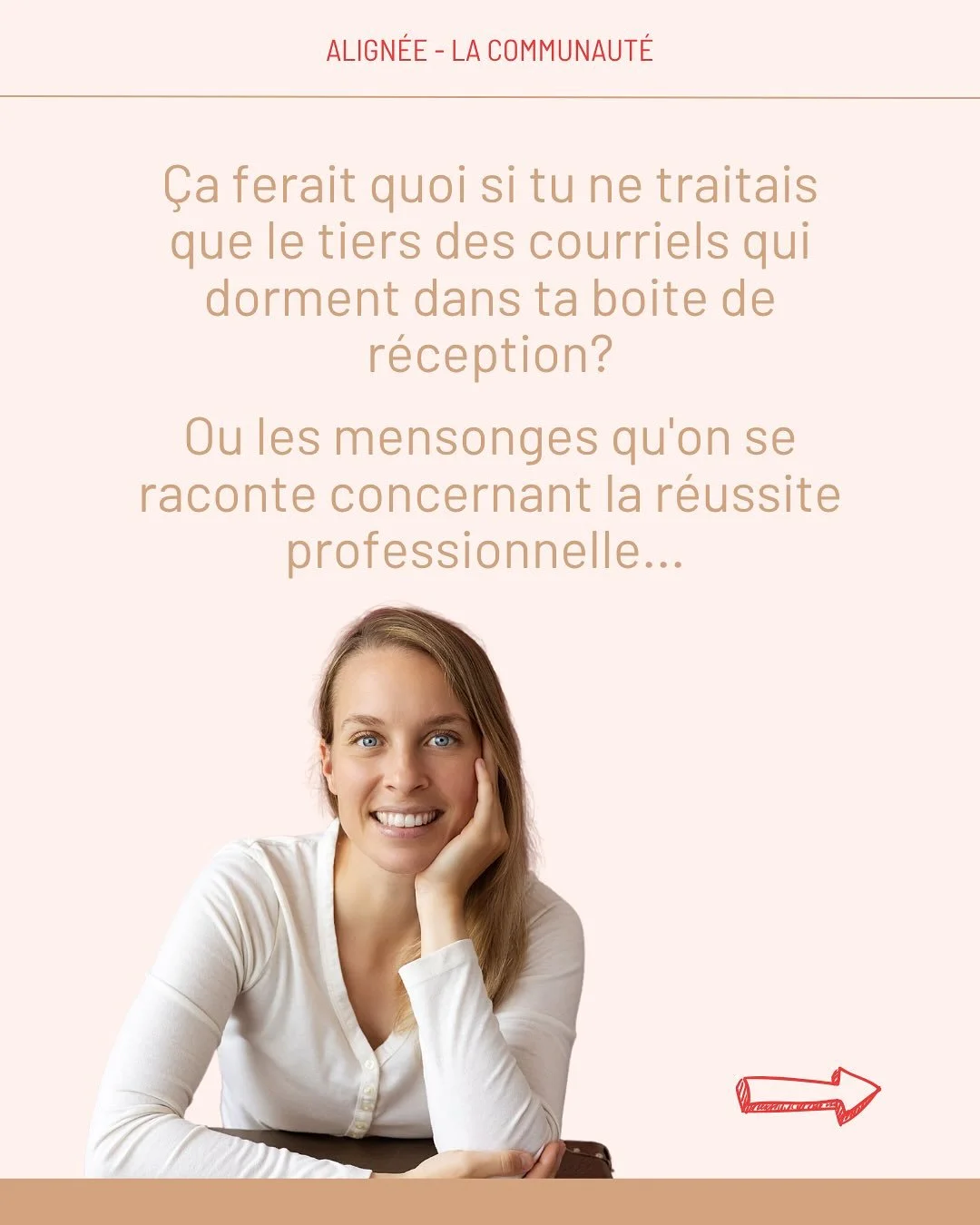 Tu peux aimer profondément ton travail…
et quand même te sentir vidée.
Pas parce que tu n’es pas faite pour ça.
Mais parce qu’on t’a fait croire à trois mensonges :
➡️ que plus = mieux,
➡️ q