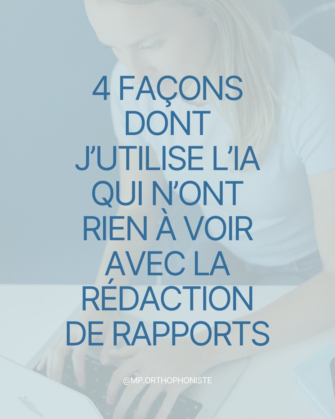 Vous utilisez d&eacute;j&agrave; l&rsquo;IA pour la r&eacute;daction de vous rapports/bilans/courriels.�Et c&rsquo;est d&eacute;j&agrave; tr&egrave;s bien.
Mais saviez-vous que c&rsquo;est seulement une partie de ce qu&rsquo;elle peut r&eacute;elleme