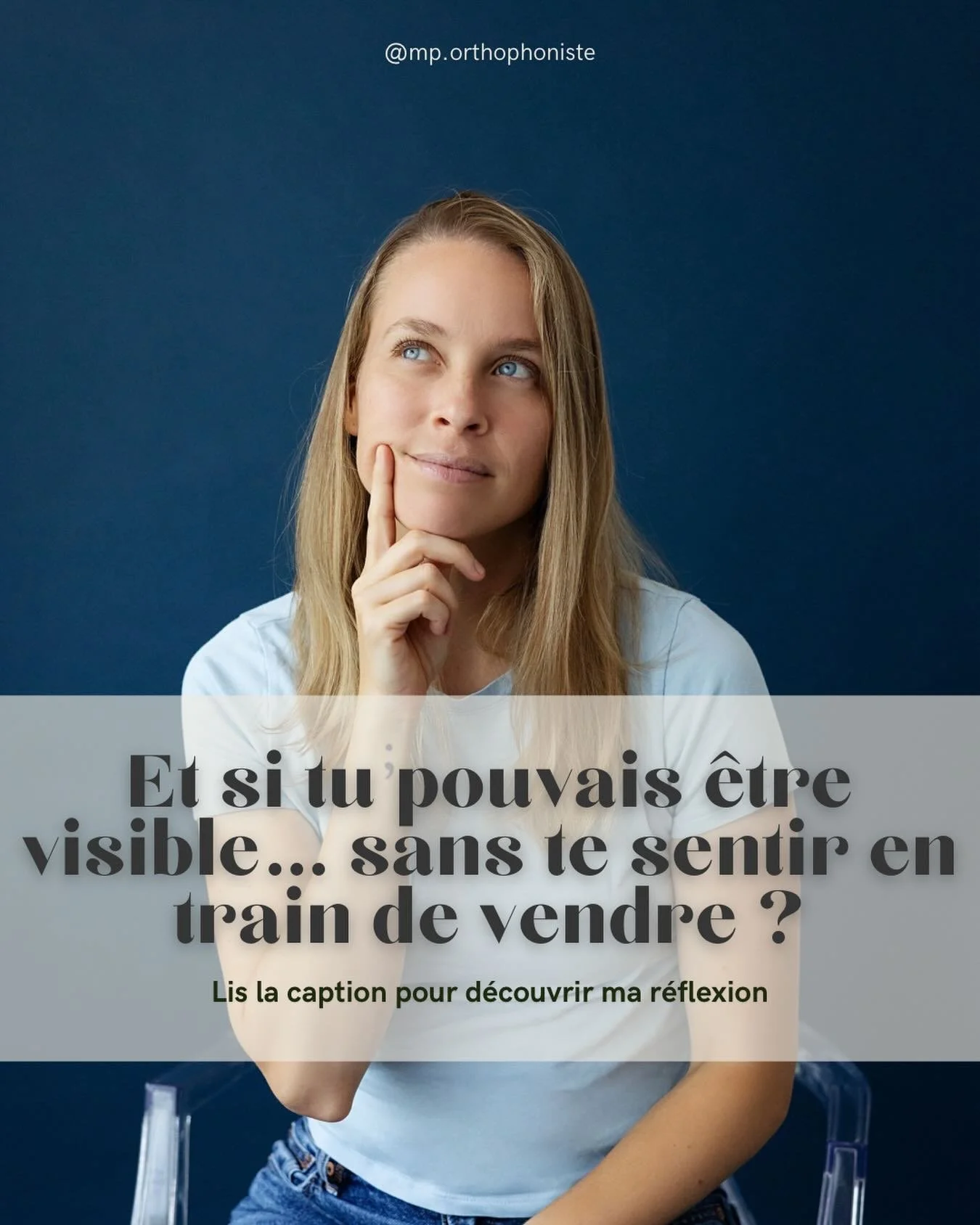 Une phrase que j&rsquo;entends souvent chez les professionnels (et pour moi-m&ecirc;me) :

&laquo; J&rsquo;ai peur d&rsquo;avoir l&rsquo;air de vendre. &raquo;

Et honn&ecirc;tement ?

Je la comprends tr&egrave;s bien.

Je me la dis encore parfois mo